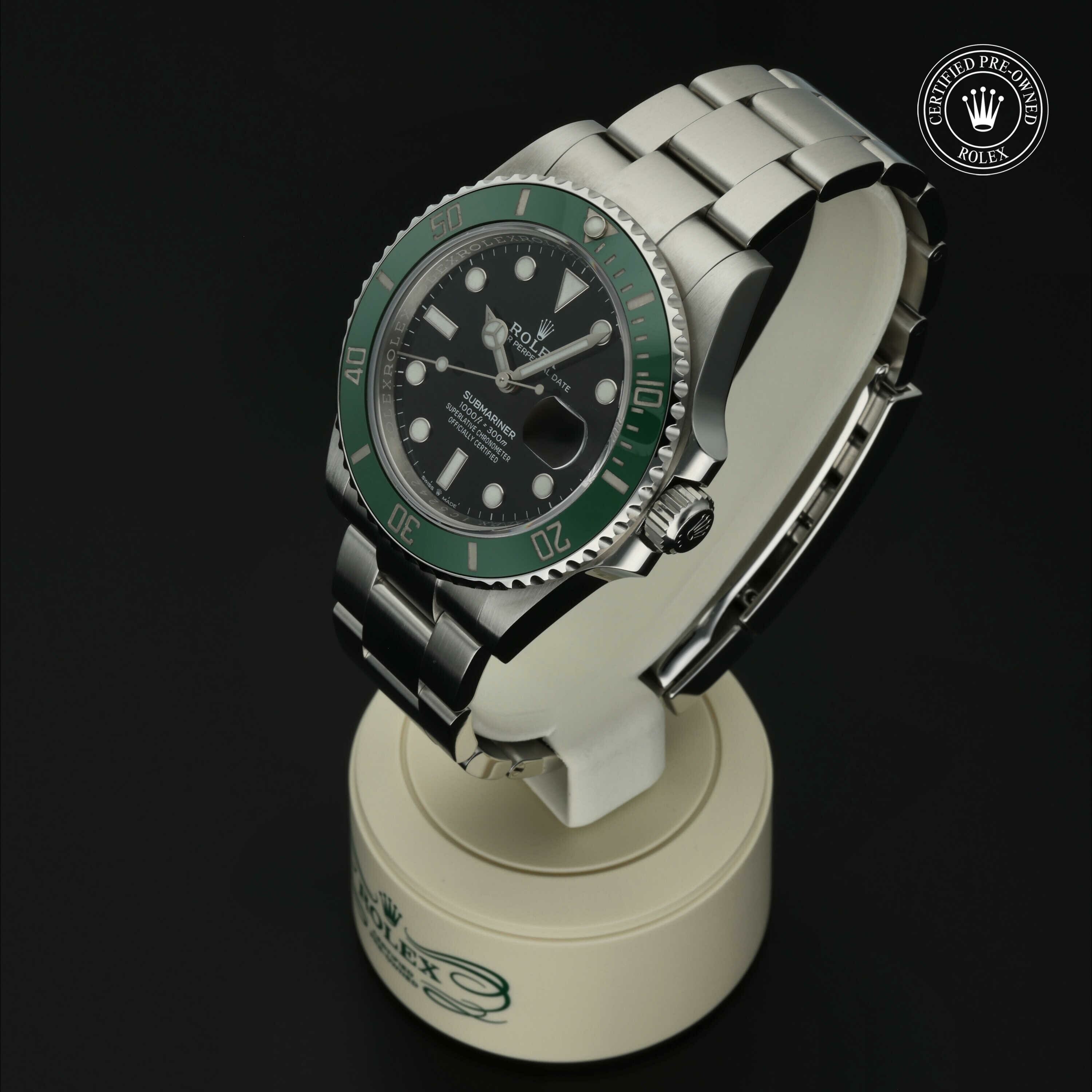 Rolex Submariner Date in Staal M126610LV-0002 at Hall of Time - vue 6