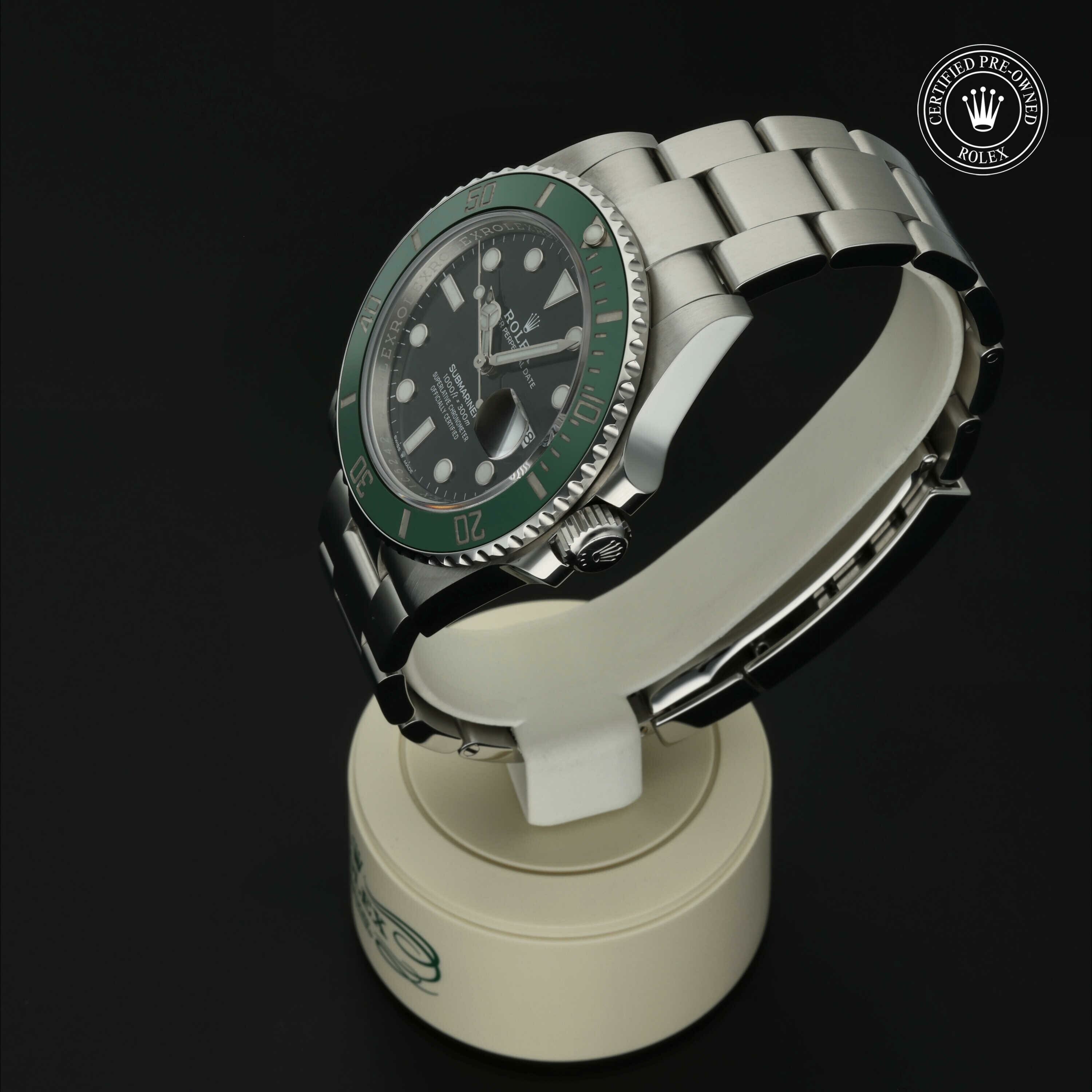 Rolex Submariner Date in Staal M126610LV-0002 at Hall of Time - vue 8