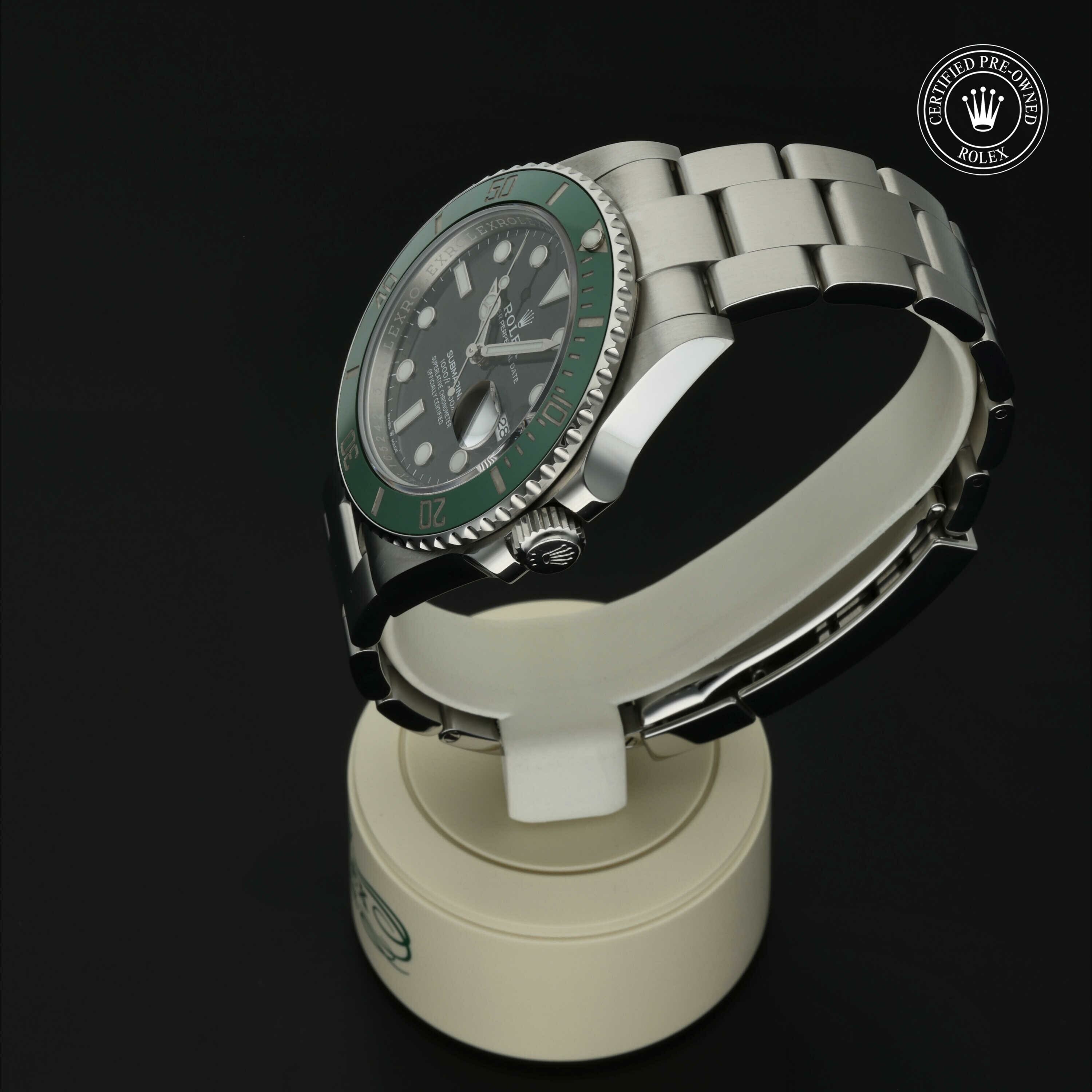 Rolex Submariner Date in Staal M126610LV-0002 at Hall of Time - vue 9