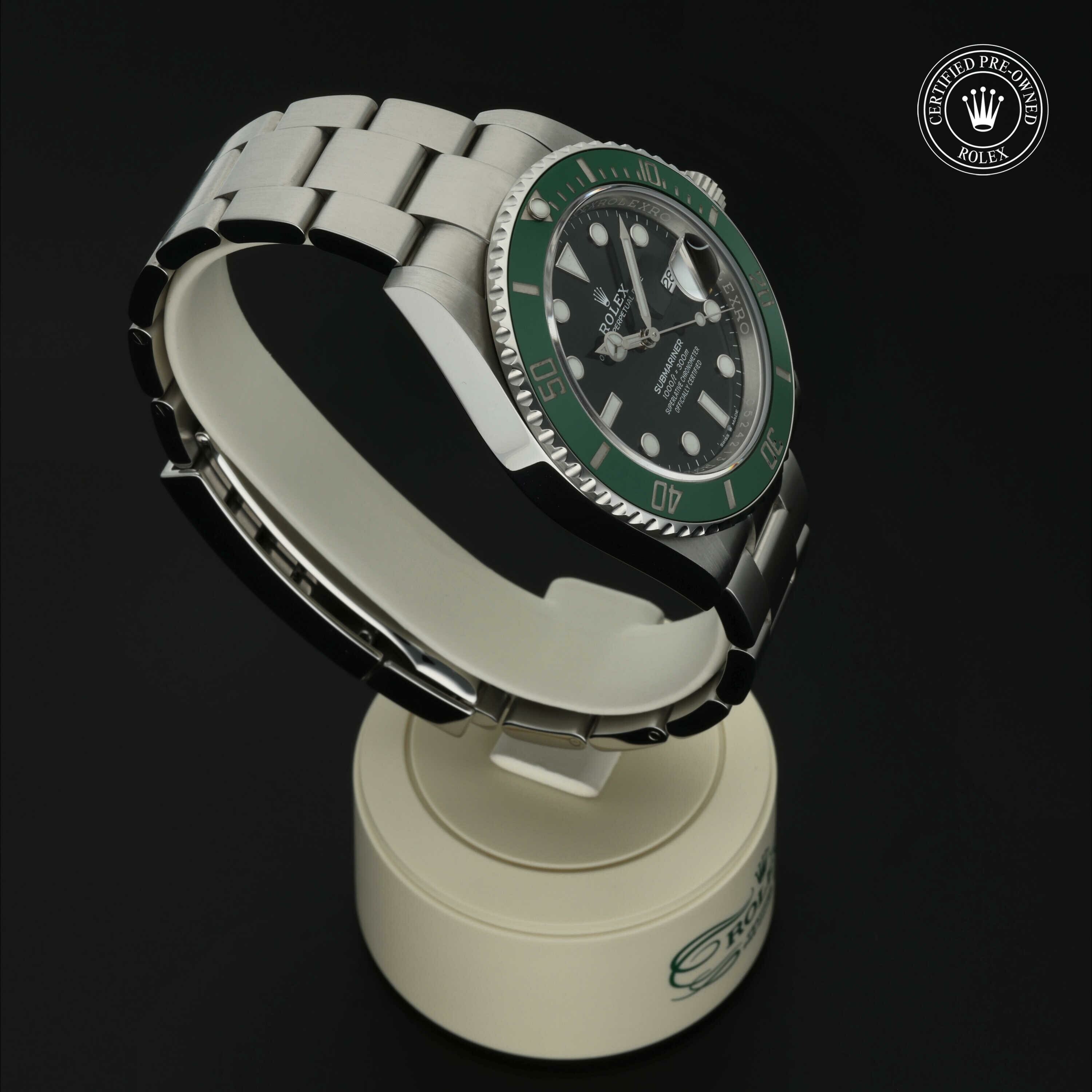 Rolex Submariner Date in Staal M126610LV-0002 at Hall of Time - vue 30
