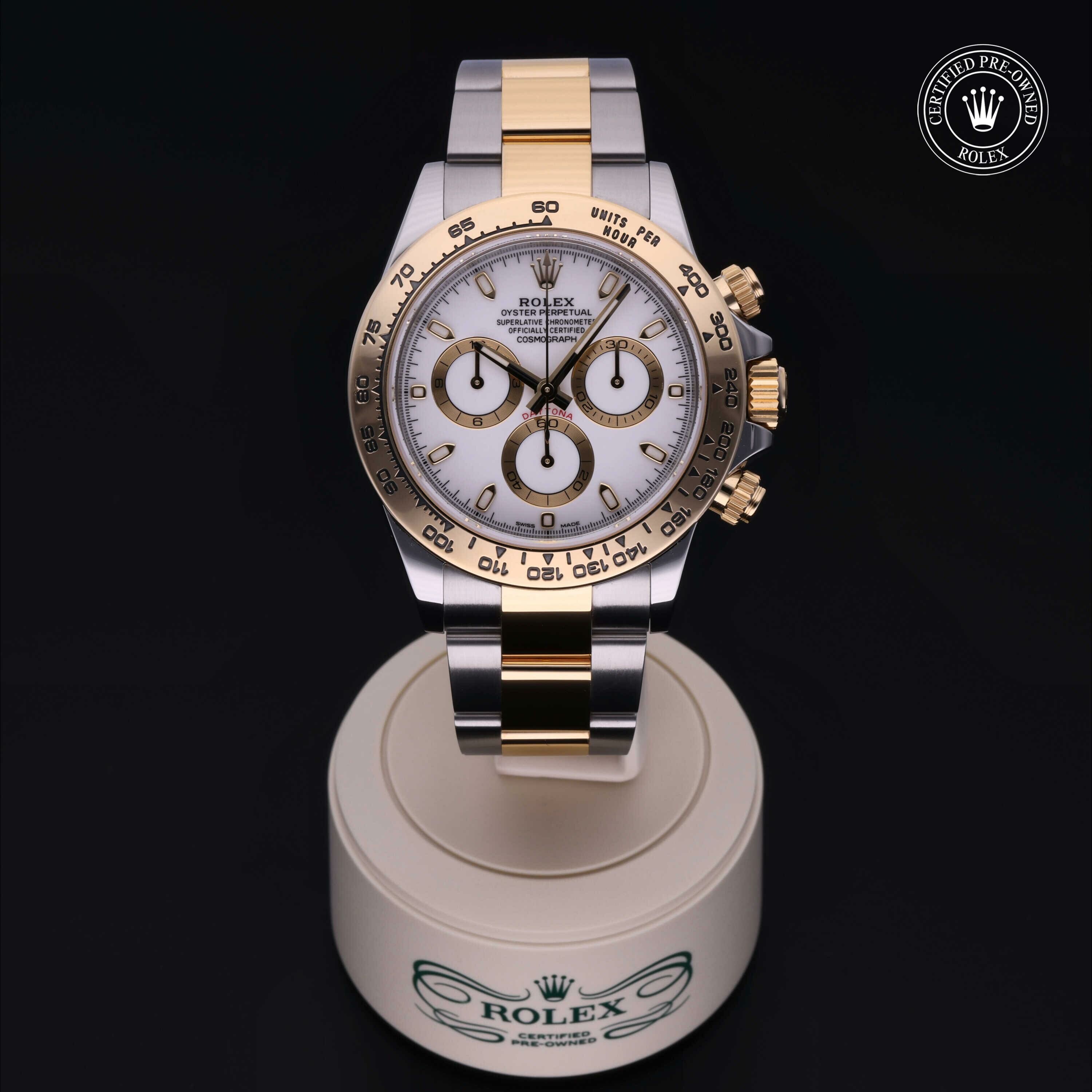 Rolex Cosmograph Daytona in Rolesor 18 Carat Yellow M116503-0001 at Hall of Time