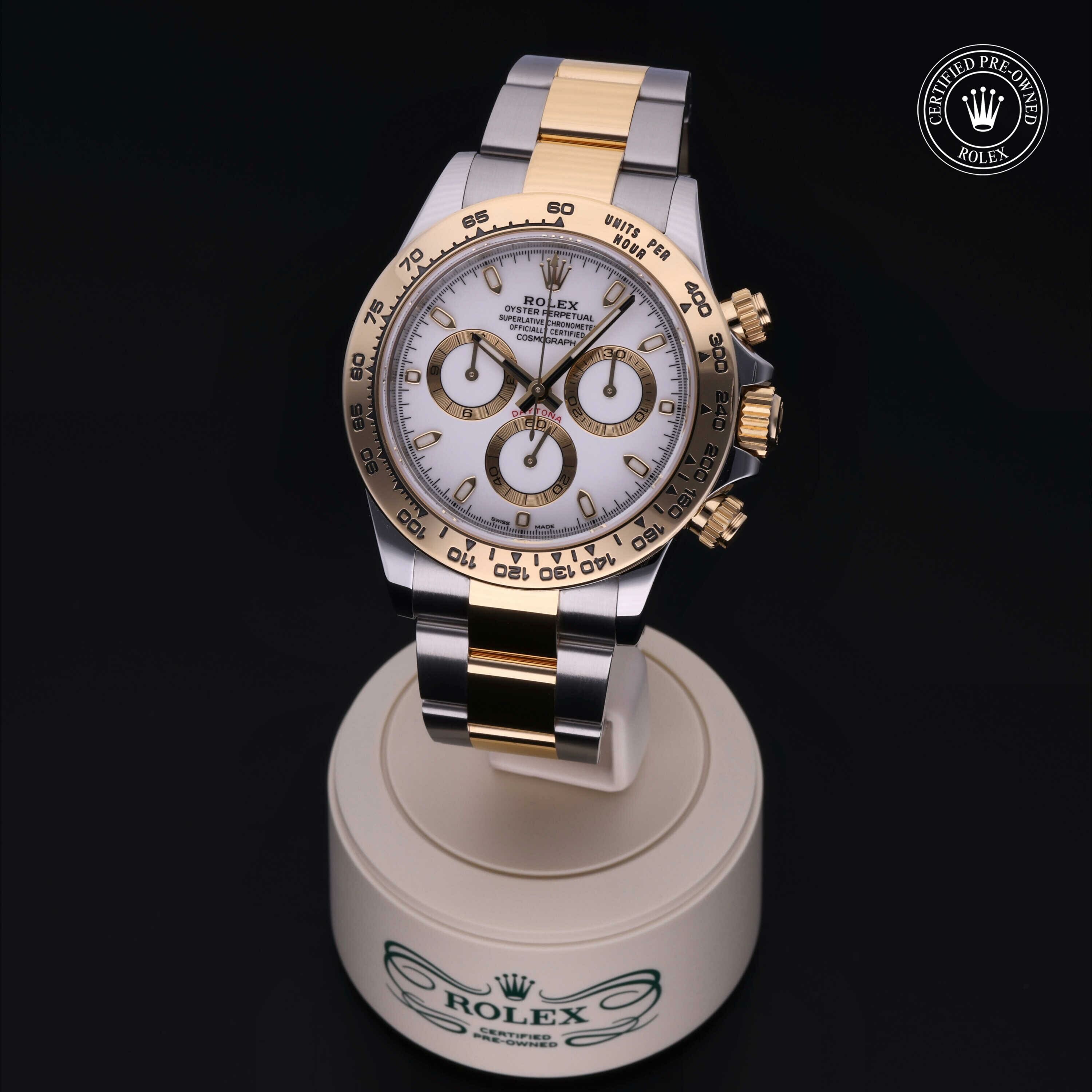 Rolex Cosmograph Daytona in Rolesor 18 Carat Yellow M116503-0001 at Hall of Time - view 2