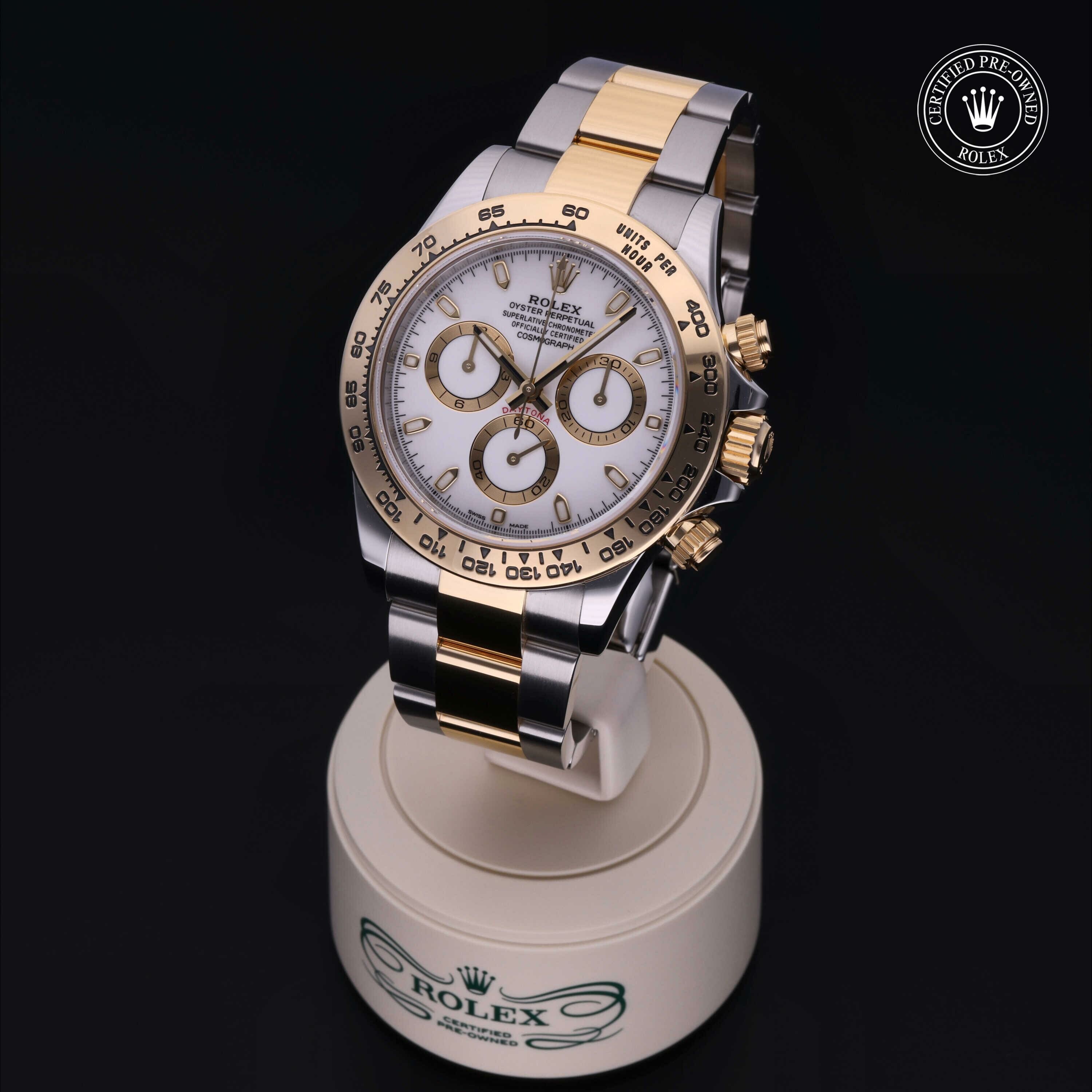Rolex Cosmograph Daytona in Rolesor 18 Carat Yellow M116503-0001 at Hall of Time - view 3