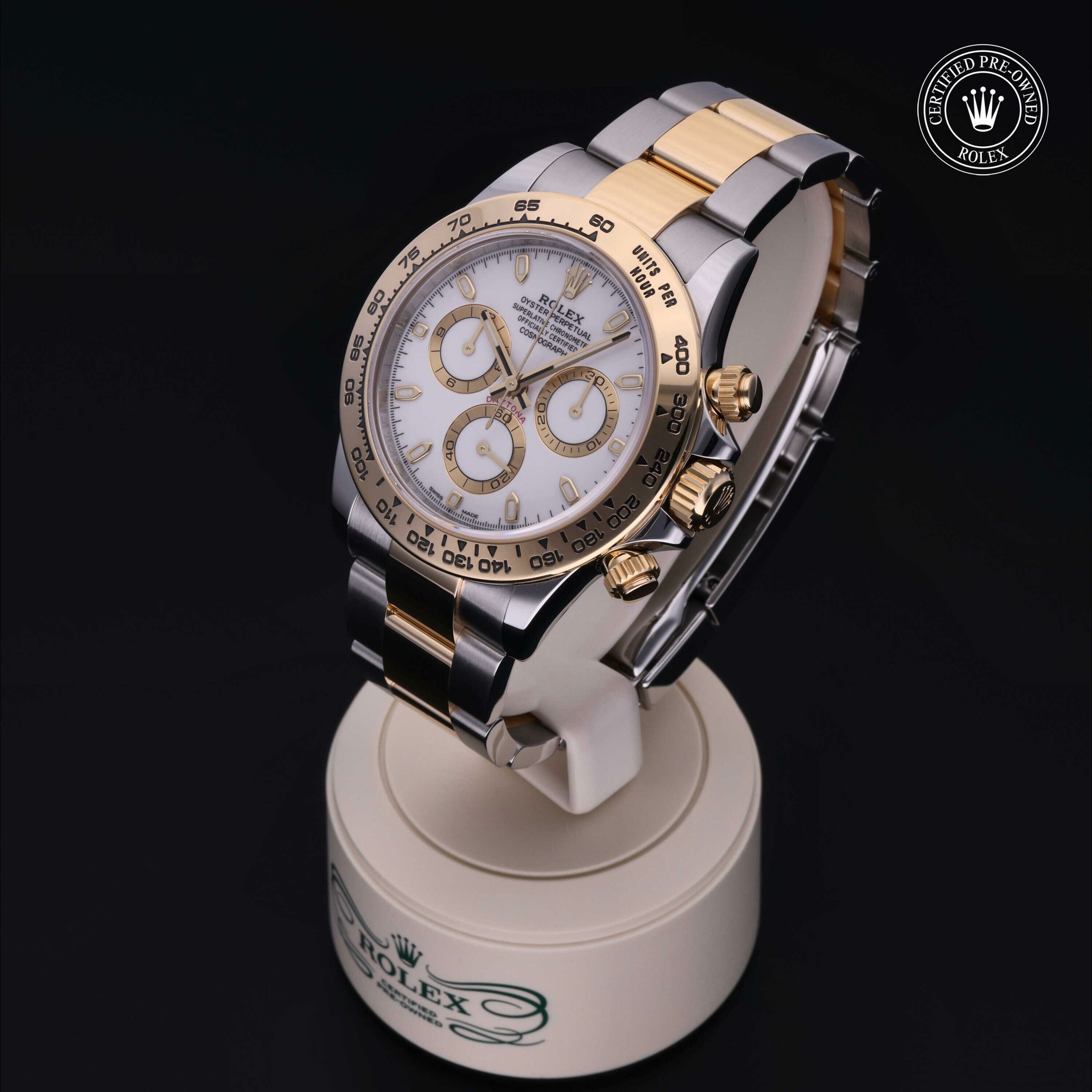 Rolex Cosmograph Daytona in Rolesor 18 Carat Yellow M116503-0001 at Hall of Time - view 5