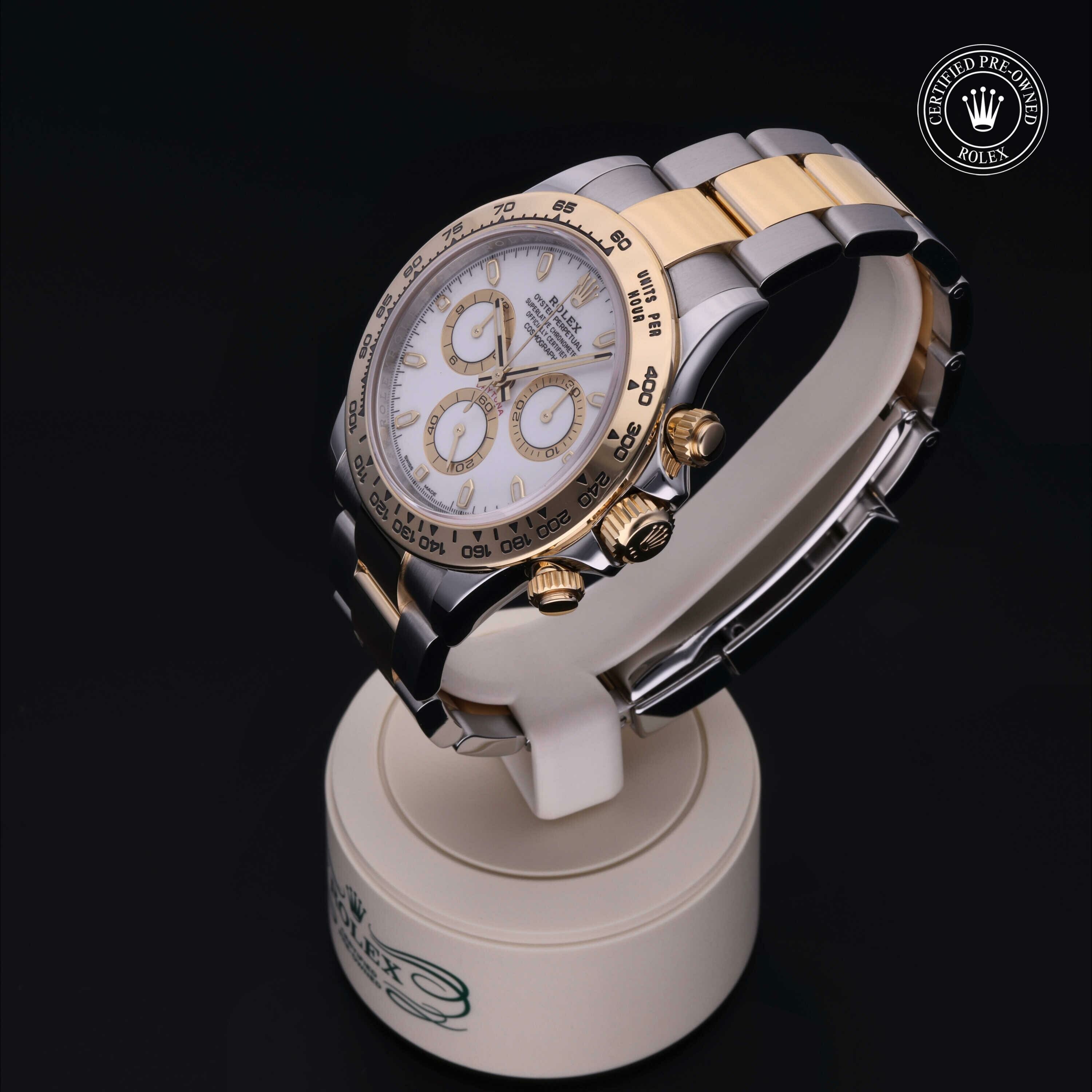 Rolex Cosmograph Daytona in Rolesor 18 Carat Yellow M116503-0001 at Hall of Time - view 7