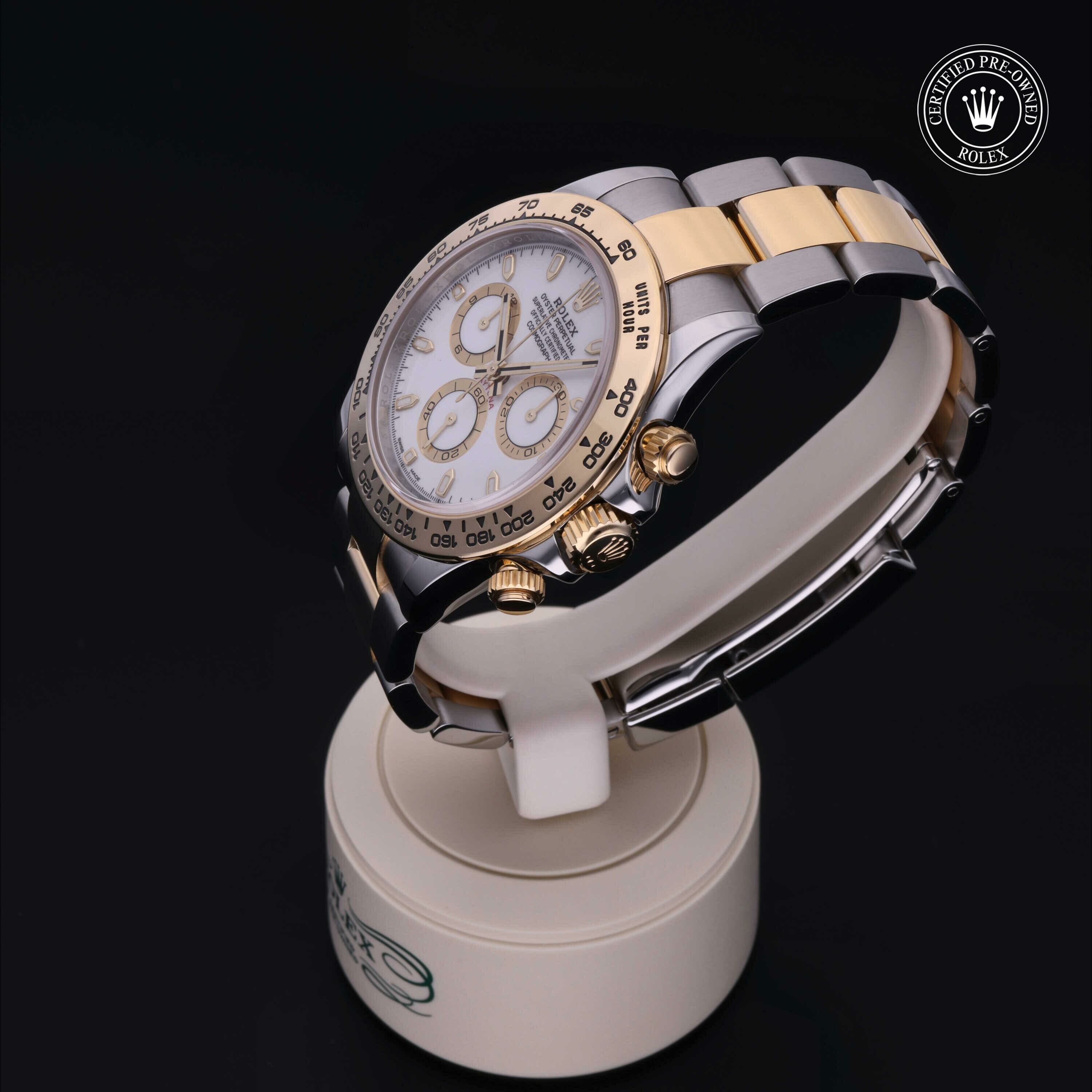 Rolex Cosmograph Daytona in Rolesor 18 Carat Yellow M116503-0001 at Hall of Time - view 8