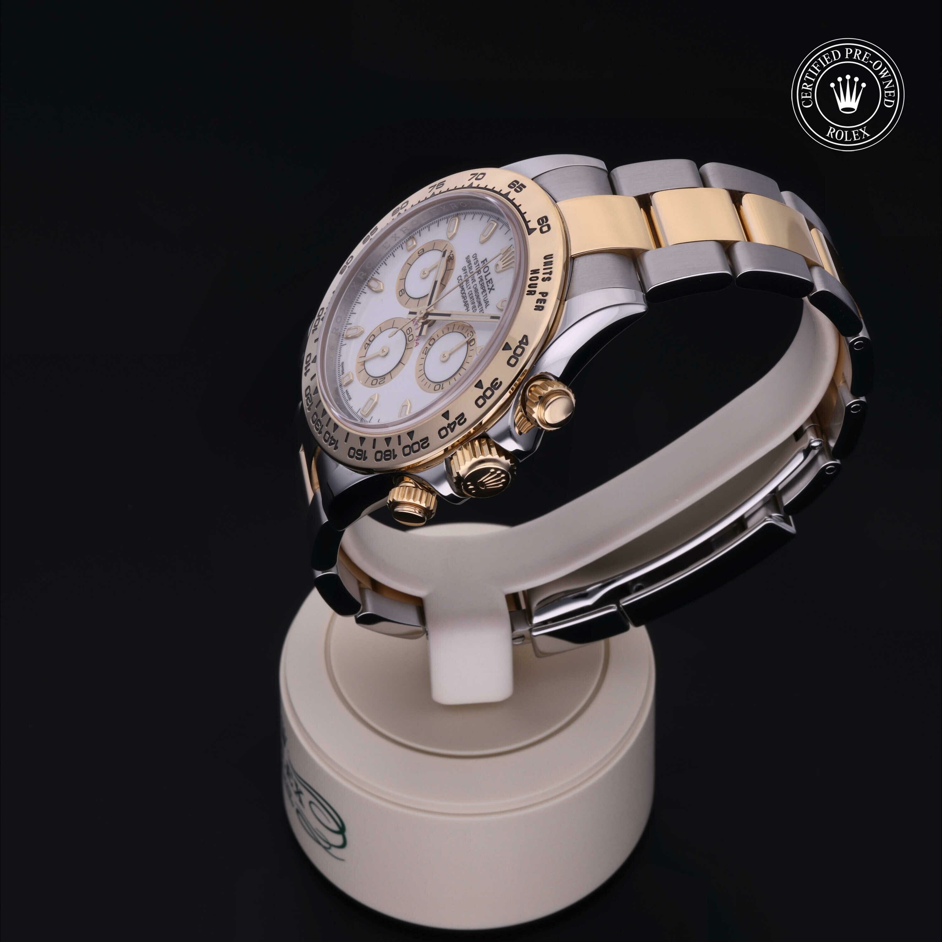 Rolex Cosmograph Daytona in Rolesor 18 Carat Yellow M116503-0001 at Hall of Time - view 9