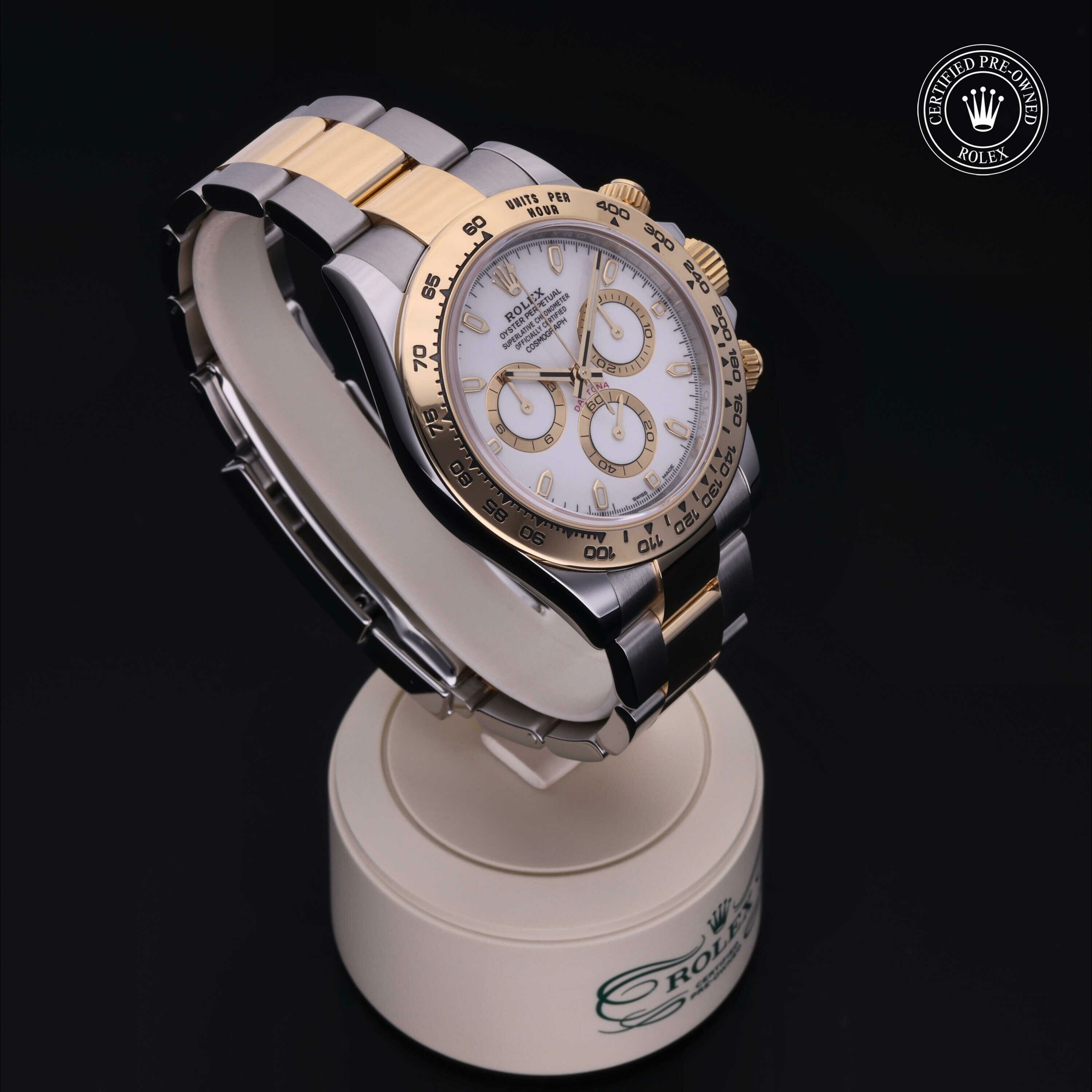 Rolex Cosmograph Daytona in Rolesor 18 Carat Yellow M116503-0001 at Hall of Time - view 32