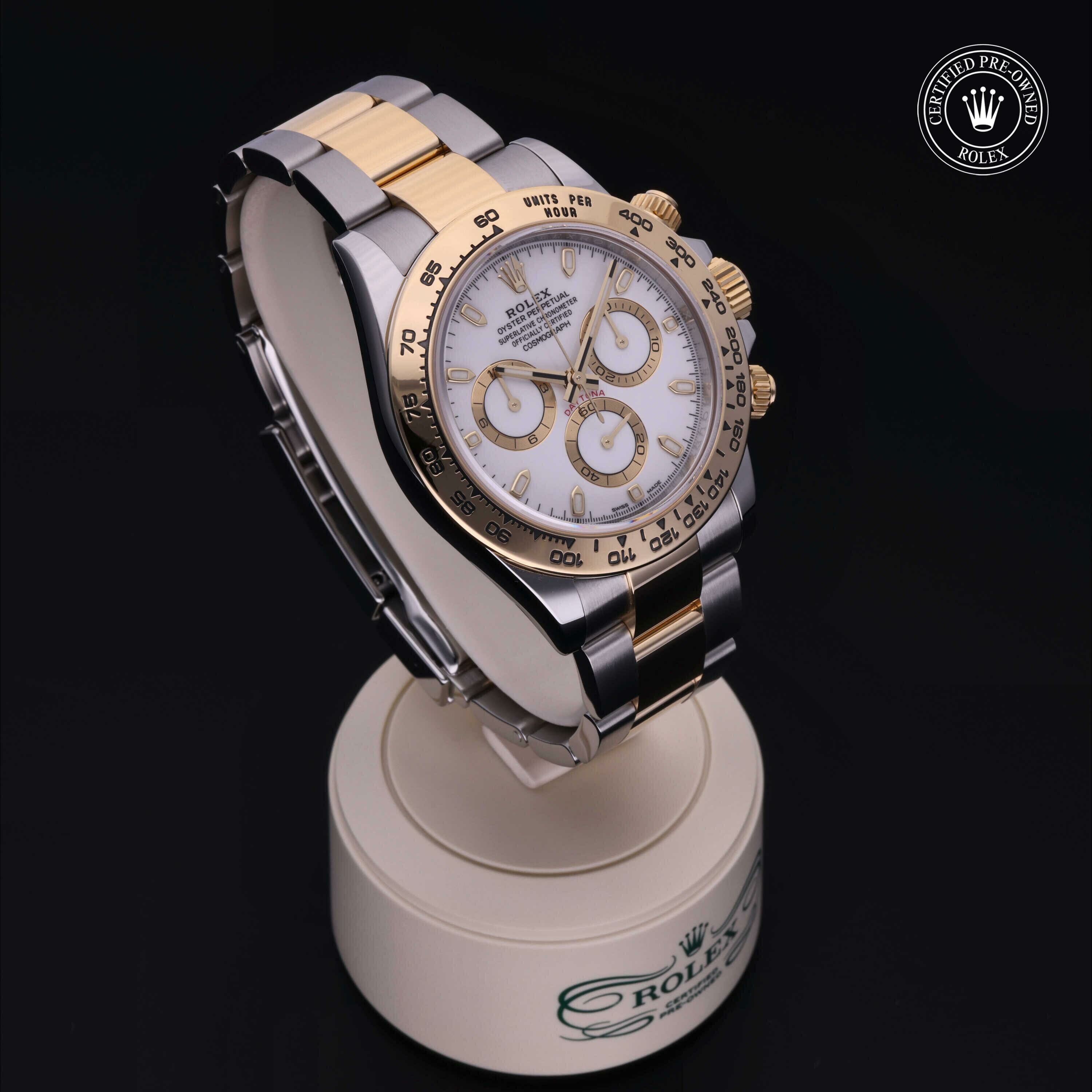 Rolex Cosmograph Daytona in Rolesor 18 Carat Yellow M116503-0001 at Hall of Time - view 33