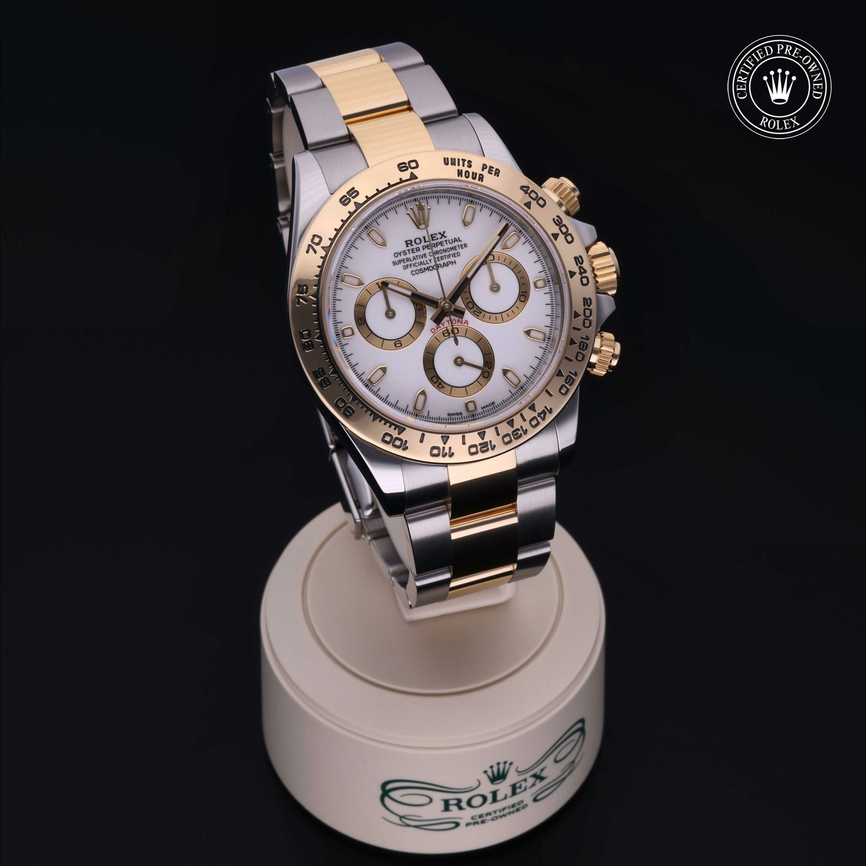 Rolex Cosmograph Daytona in Rolesor 18 Carat Yellow M116503-0001 at Hall of Time - view 35