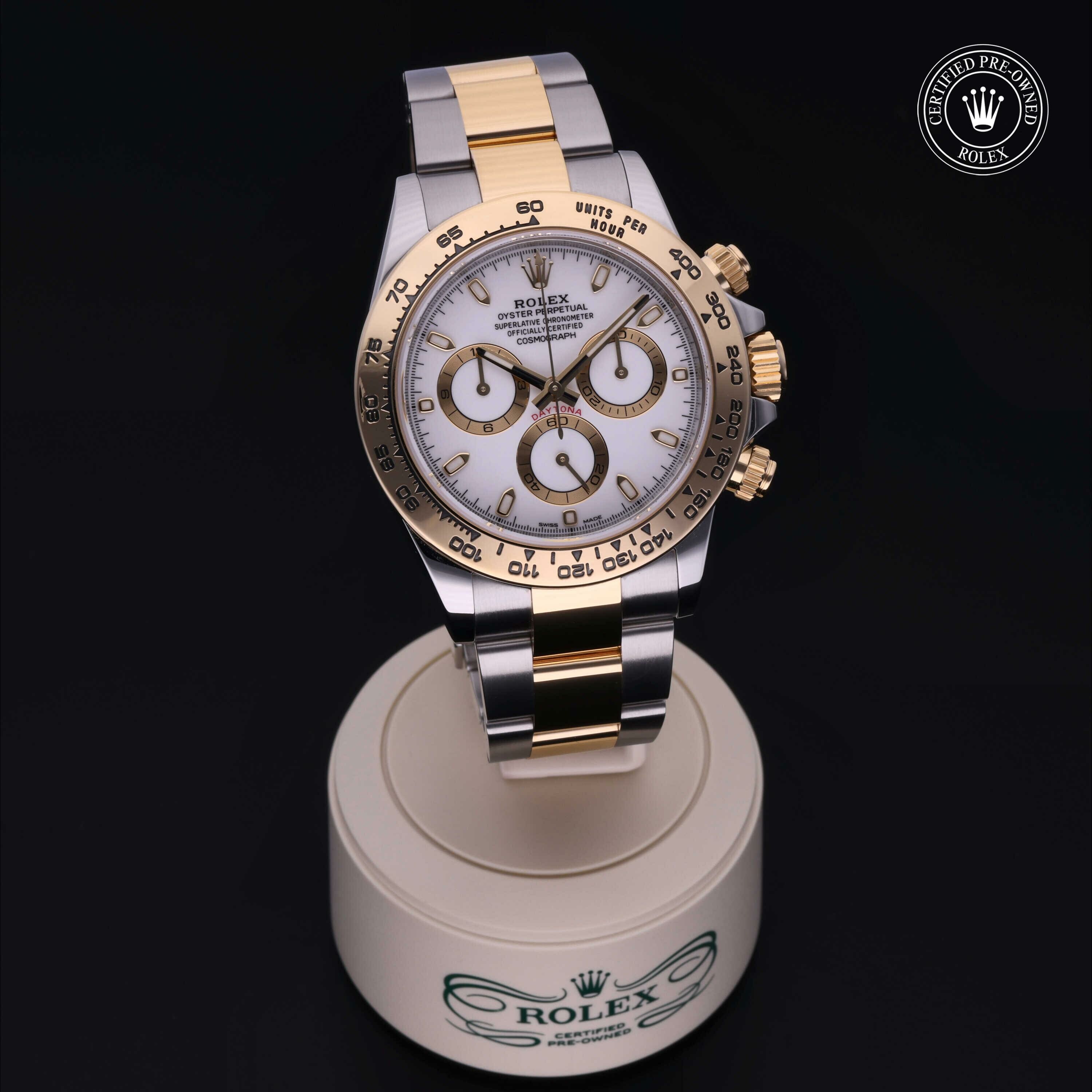 Rolex Cosmograph Daytona in Rolesor 18 Carat Yellow M116503-0001 at Hall of Time - view 36
