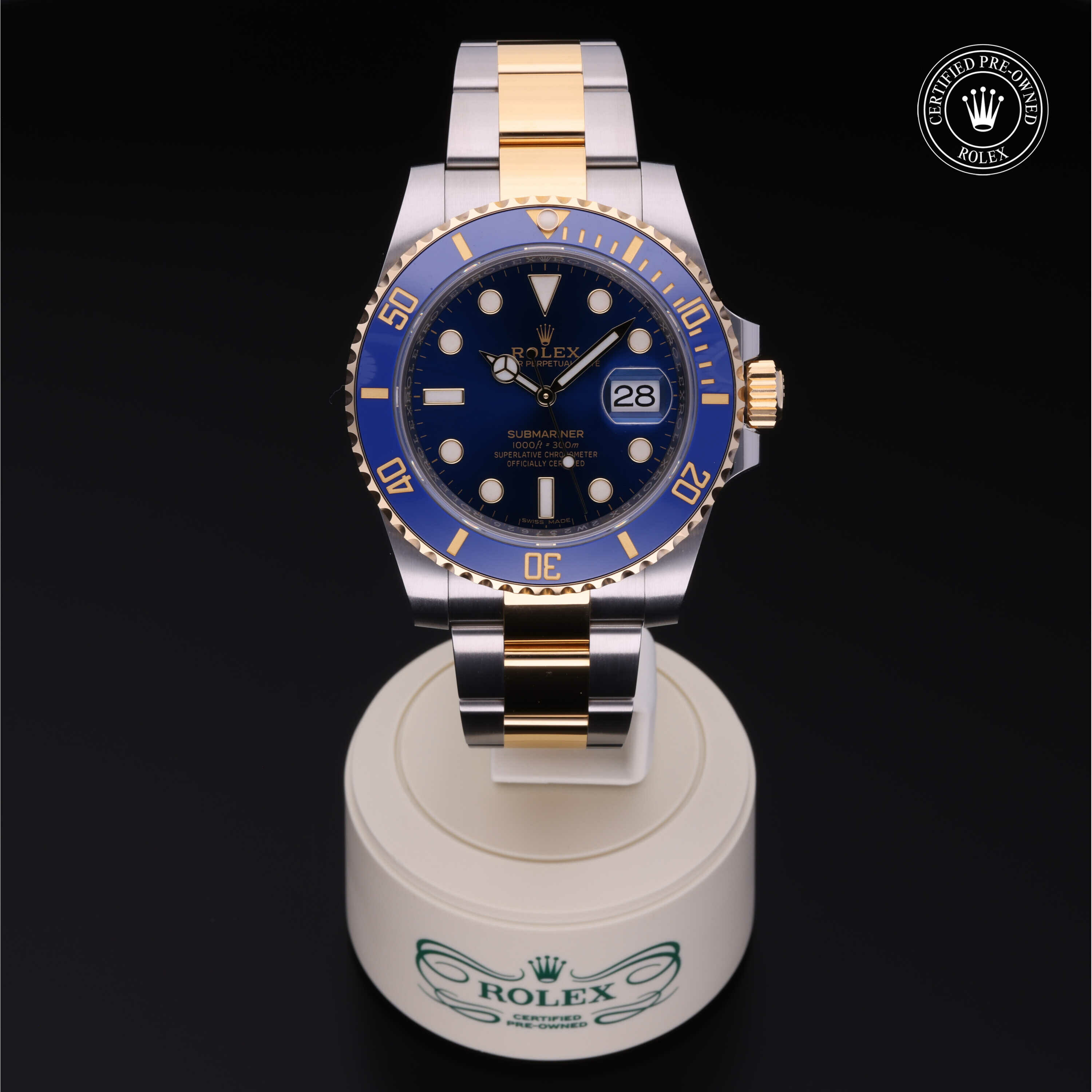 Rolex Submariner Date in Rolesor 18 karaat Geel M116613LB-0005 at Hall of Time
