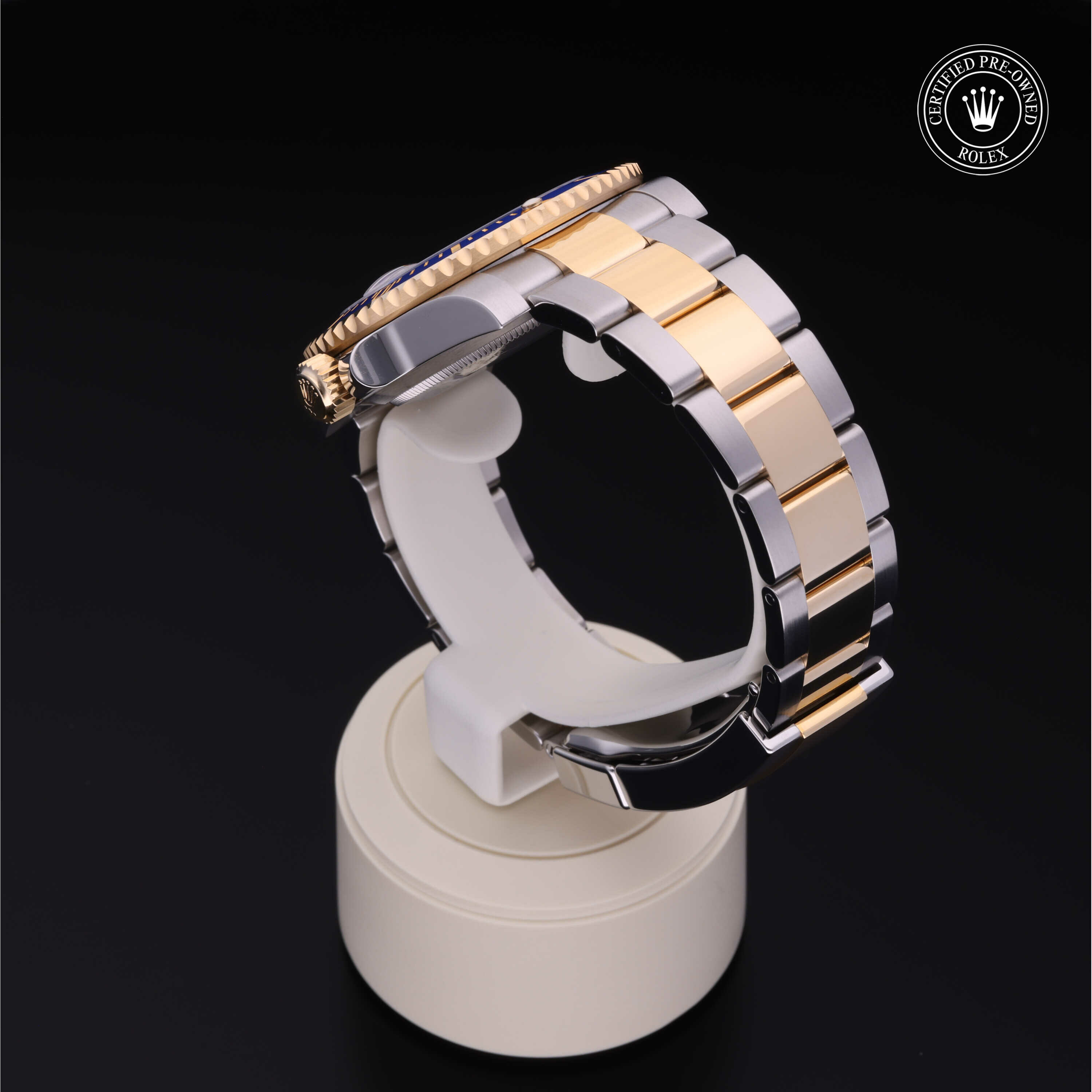Rolex Submariner Date in Rolesor 18 karaat Geel M116613LB-0005 at Hall of Time - vue 15