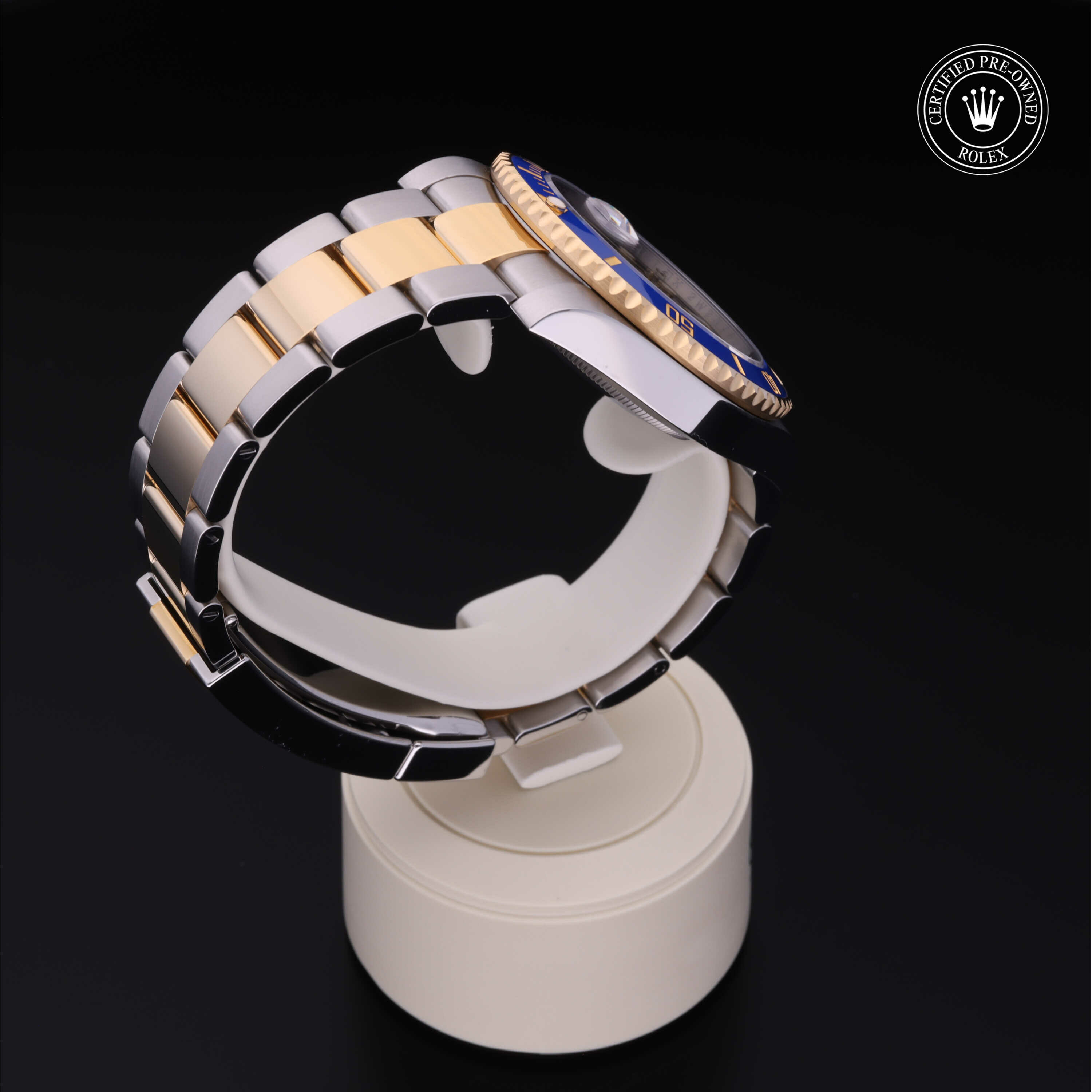 Rolex Submariner Date in Rolesor 18 karaat Geel M116613LB-0005 at Hall of Time - vue 25