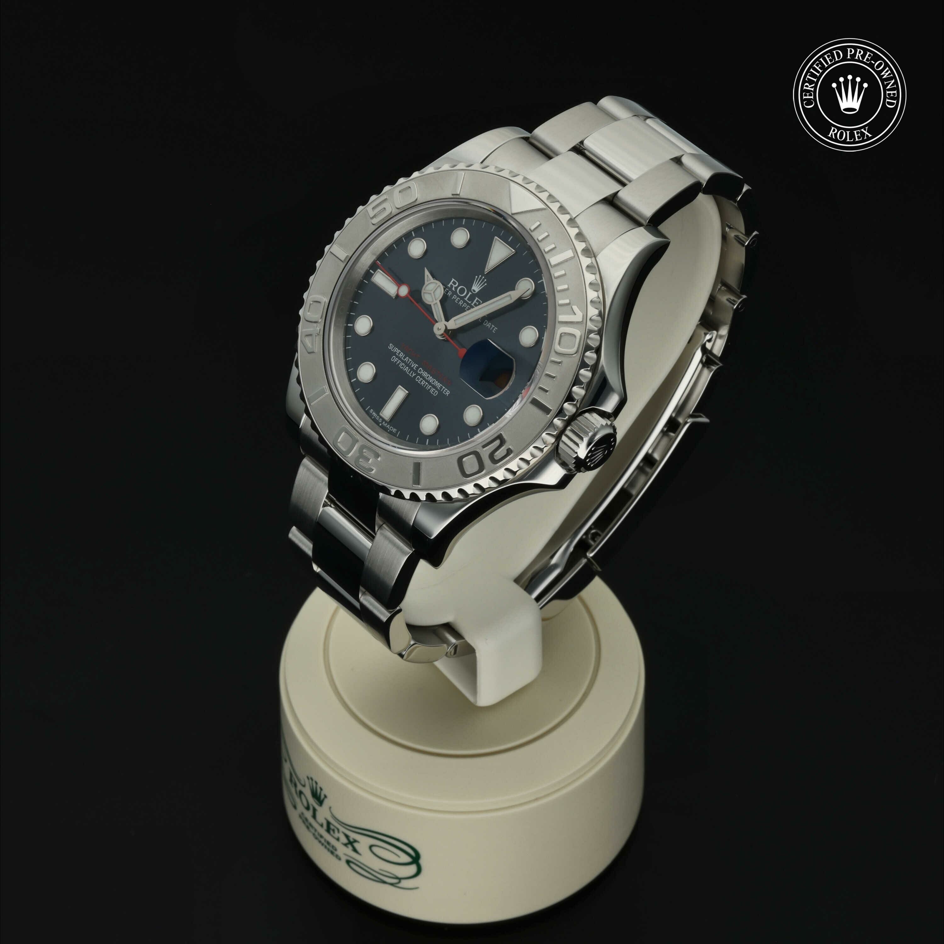 Rolex Yacht-Master 40 in Rolesium Platina M116622-0001 at Hall of Time - vue 6