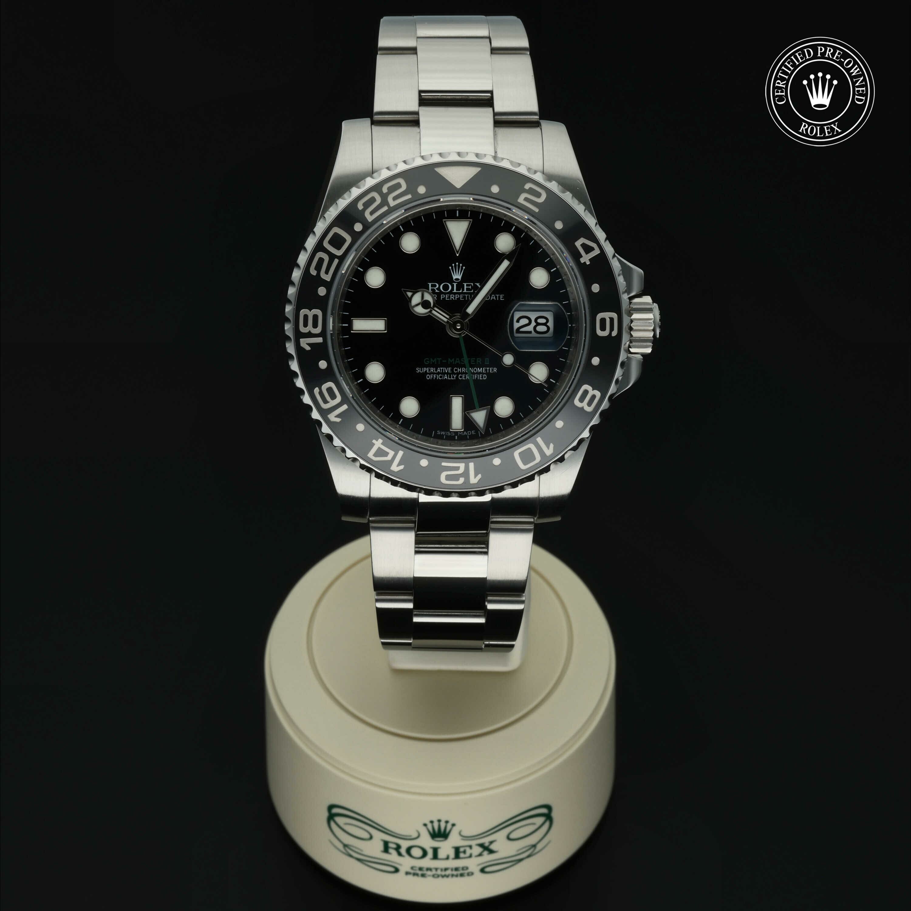 Rolex GMT‑Master II in Staal M116710LN-0001 at Hall of Time