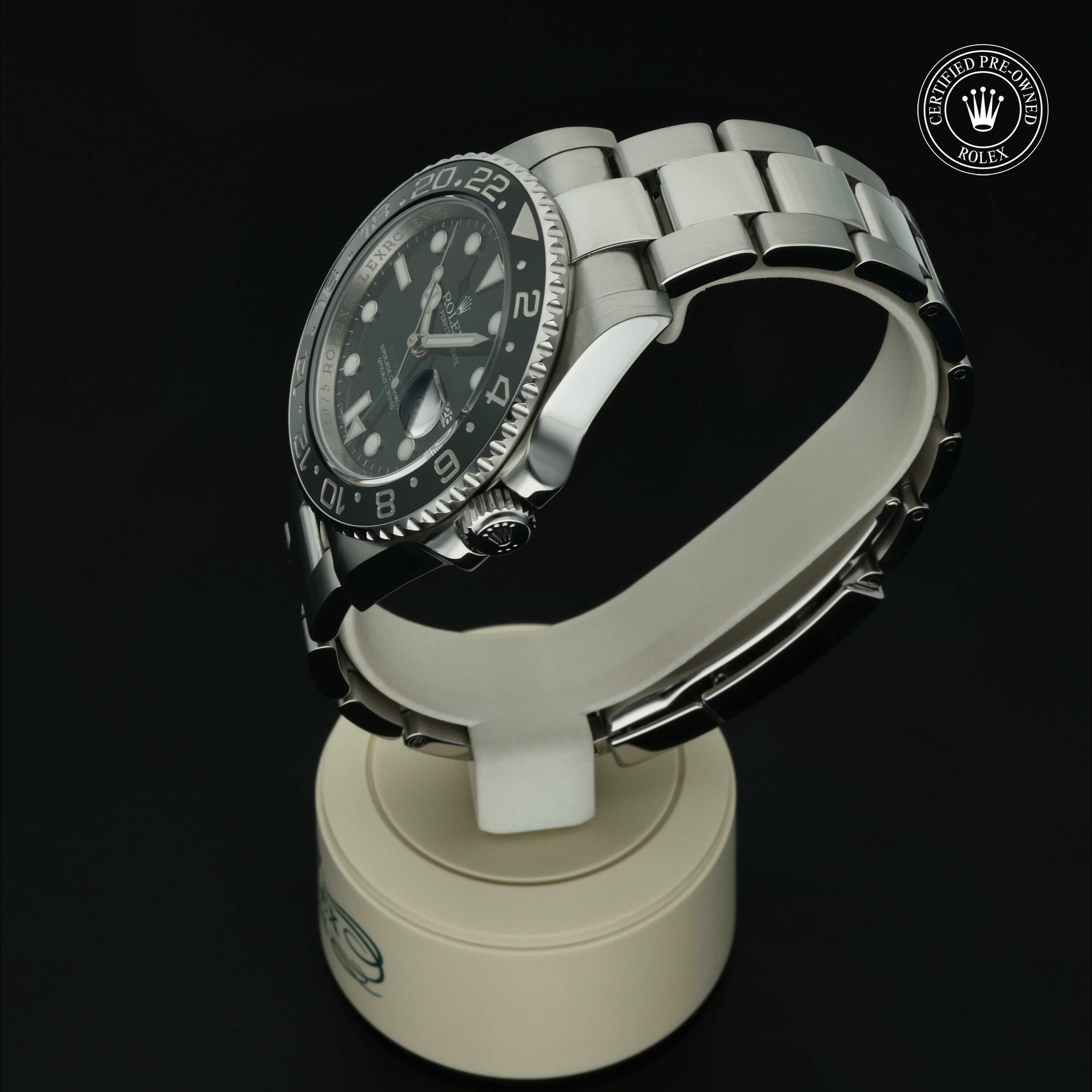 Rolex GMT‑Master II in Staal M116710LN-0001 at Hall of Time - vue 9