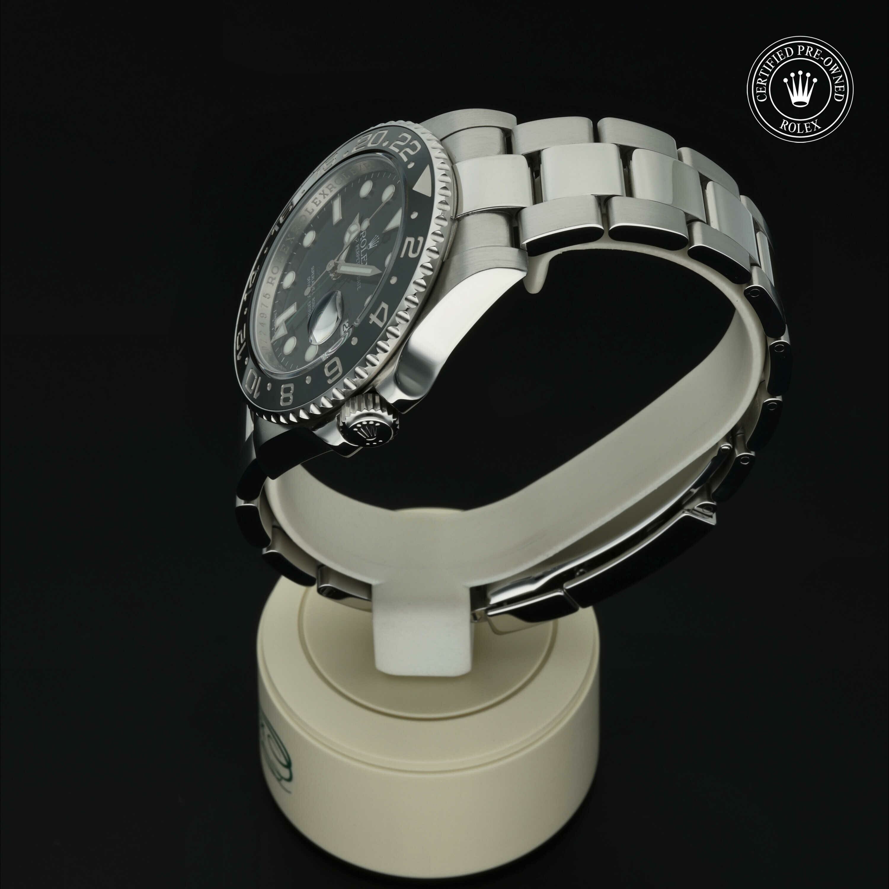 Rolex GMT‑Master II in Staal M116710LN-0001 at Hall of Time - vue 10