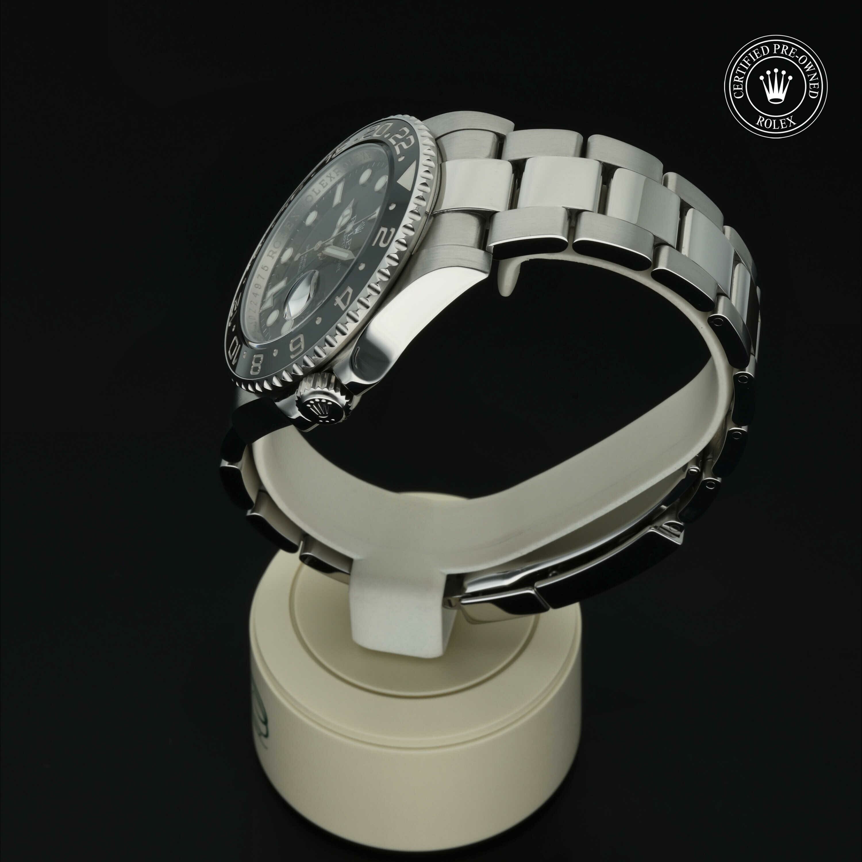 Rolex GMT‑Master II in Staal M116710LN-0001 at Hall of Time - vue 11