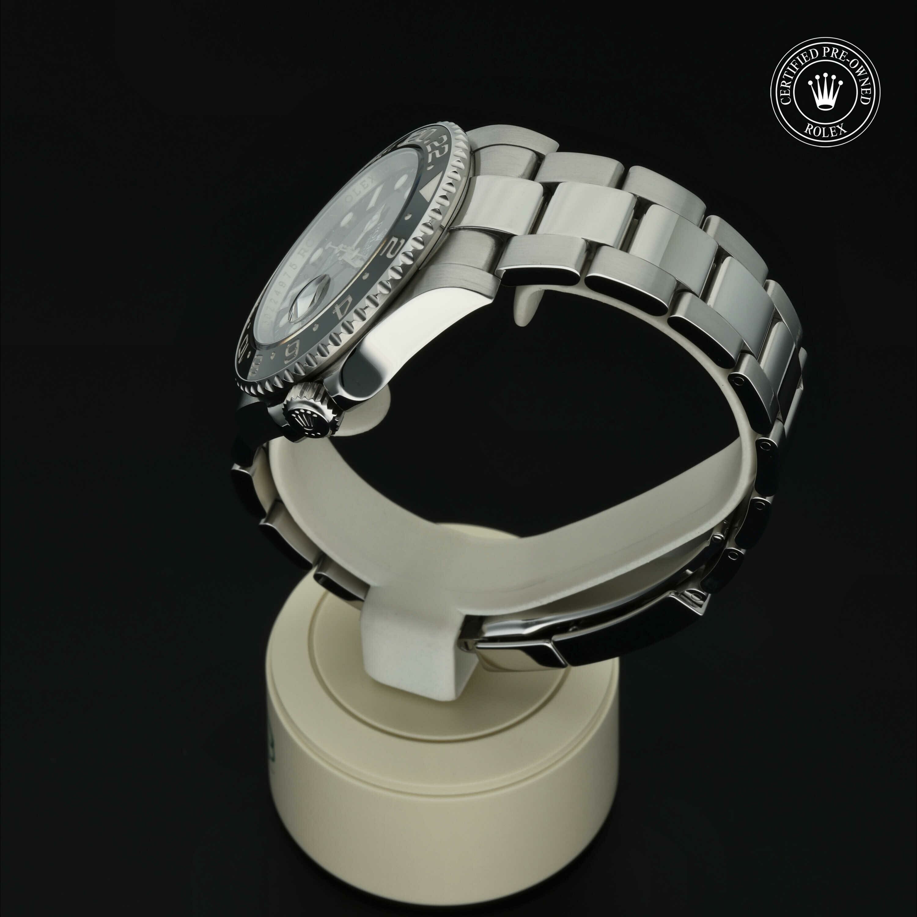 Rolex GMT‑Master II in Staal M116710LN-0001 at Hall of Time - vue 12