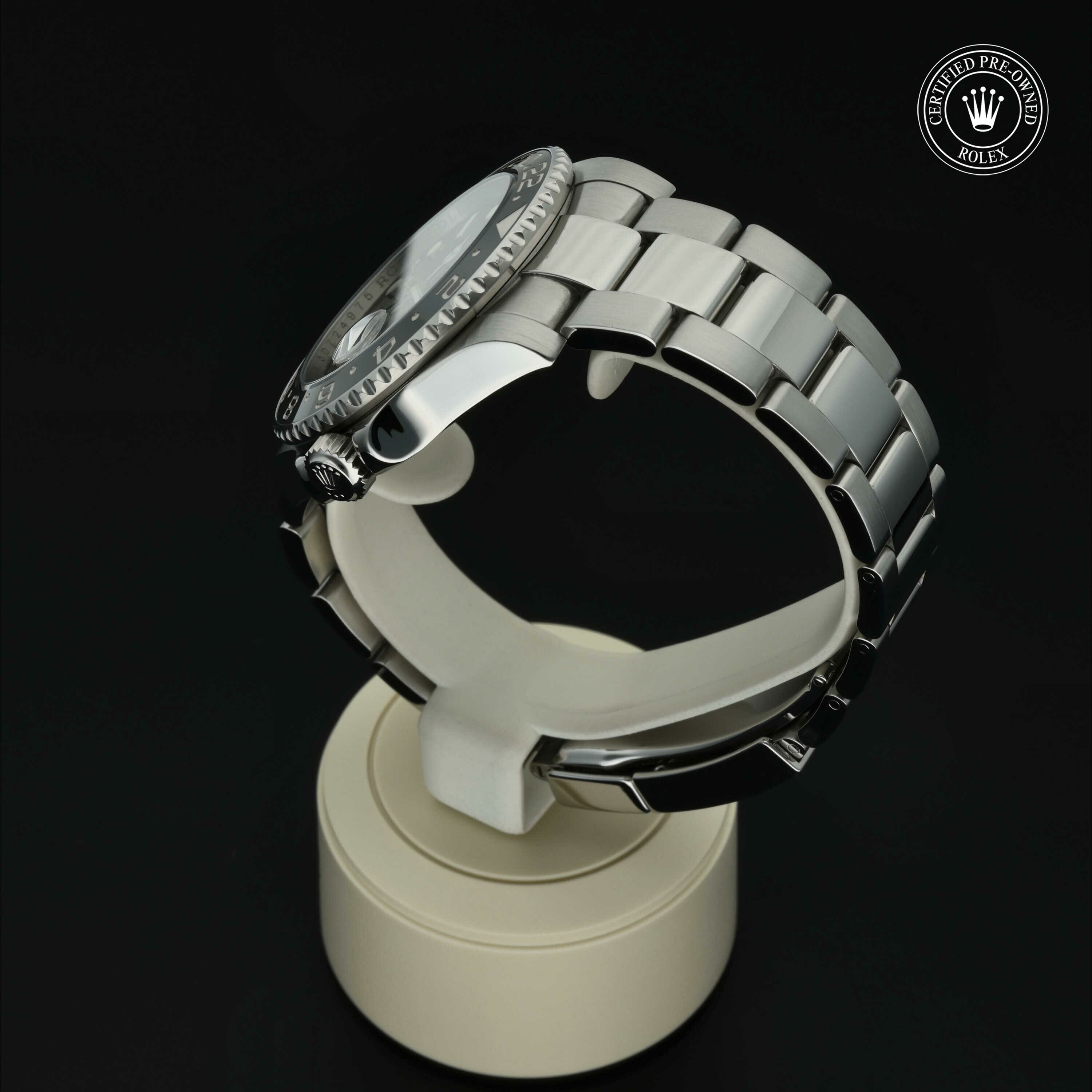 Rolex GMT‑Master II in Staal M116710LN-0001 at Hall of Time - vue 13