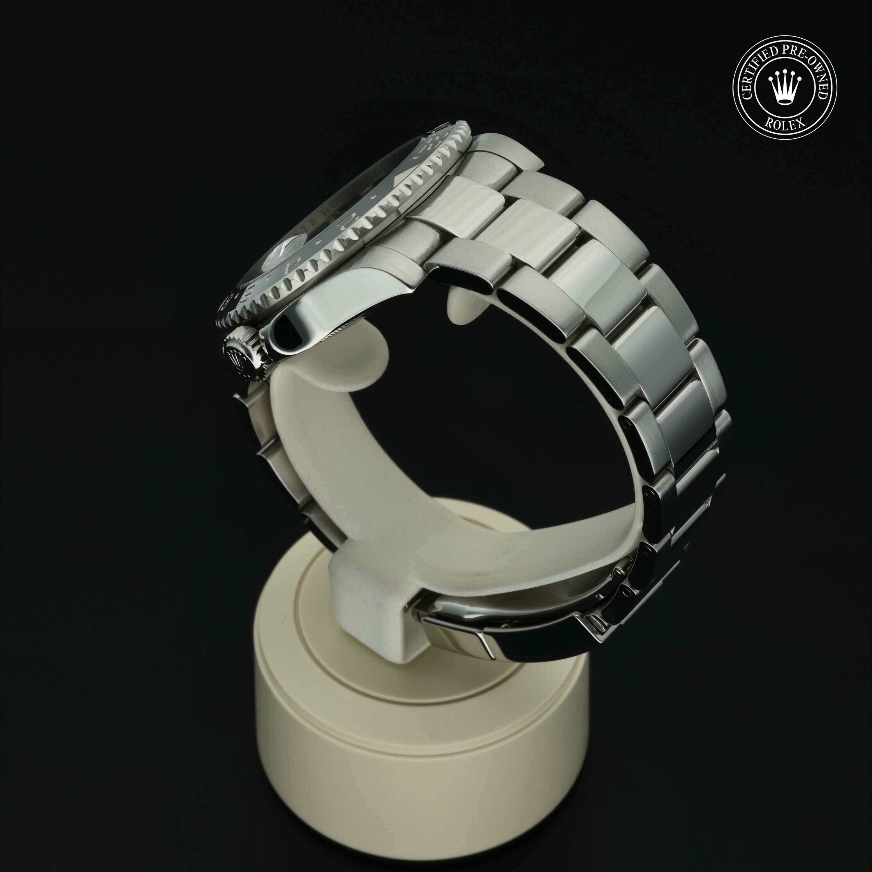 Rolex GMT‑Master II in Staal M116710LN-0001 at Hall of Time - vue 14