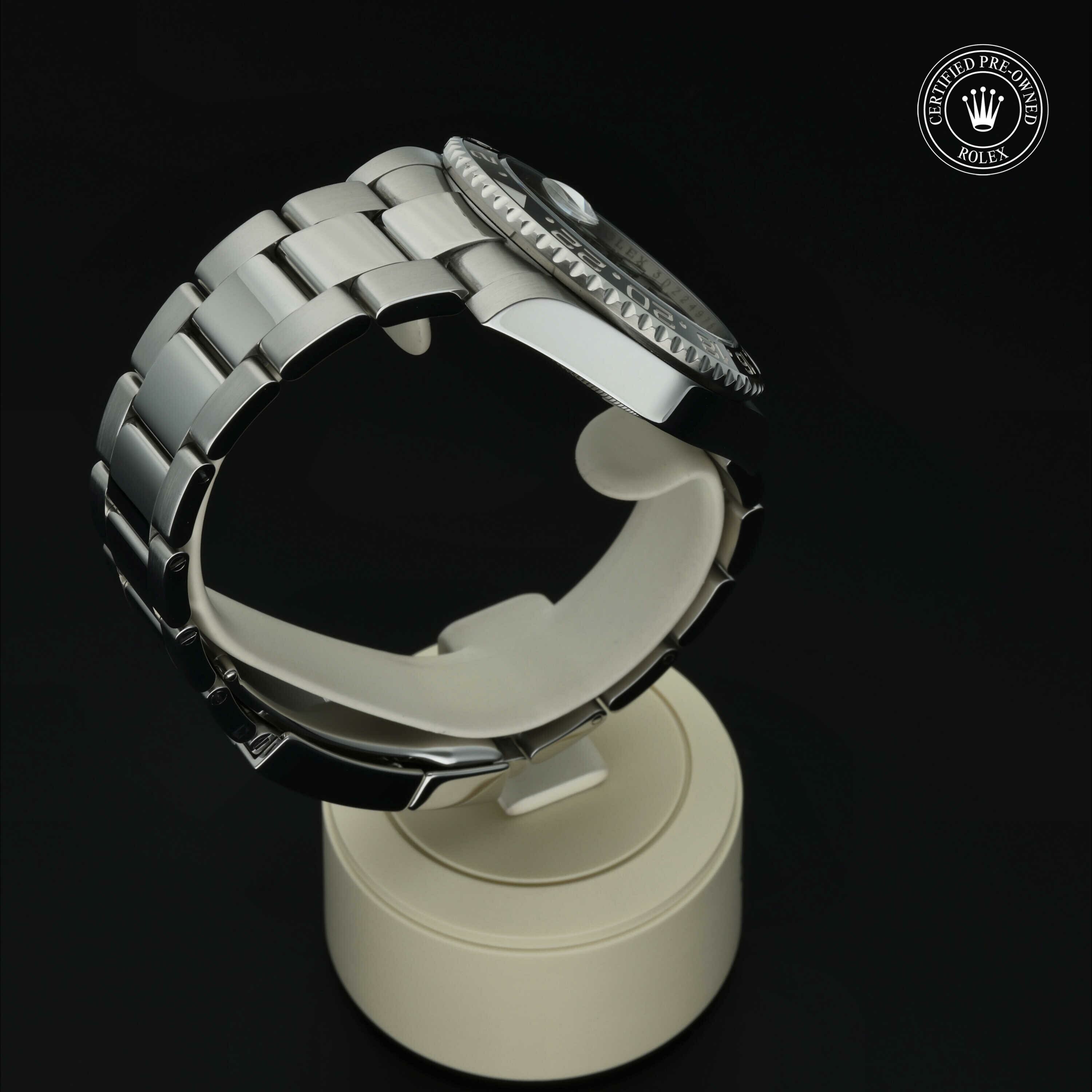Rolex GMT‑Master II in Staal M116710LN-0001 at Hall of Time - vue 25