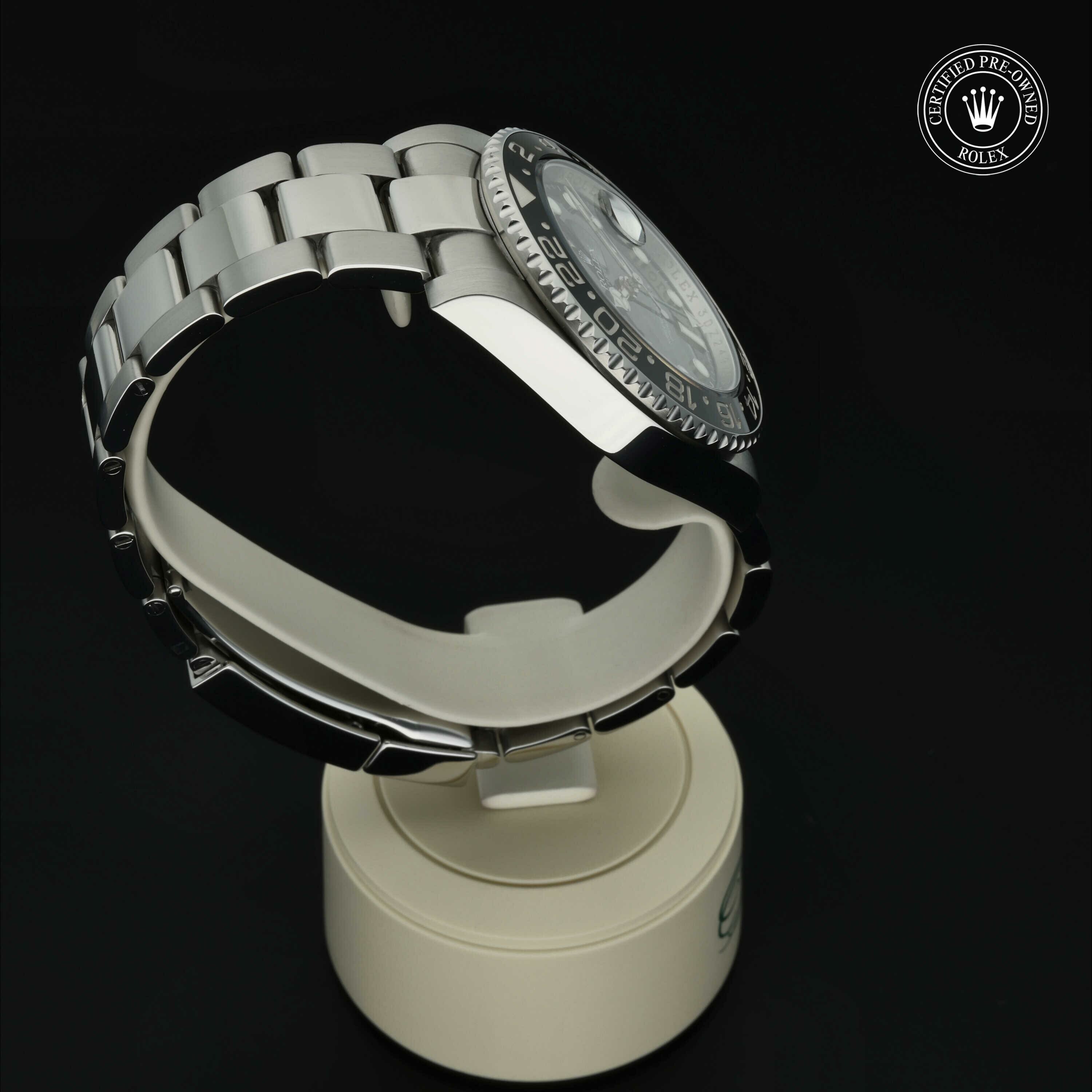 Rolex GMT‑Master II in Staal M116710LN-0001 at Hall of Time - vue 27