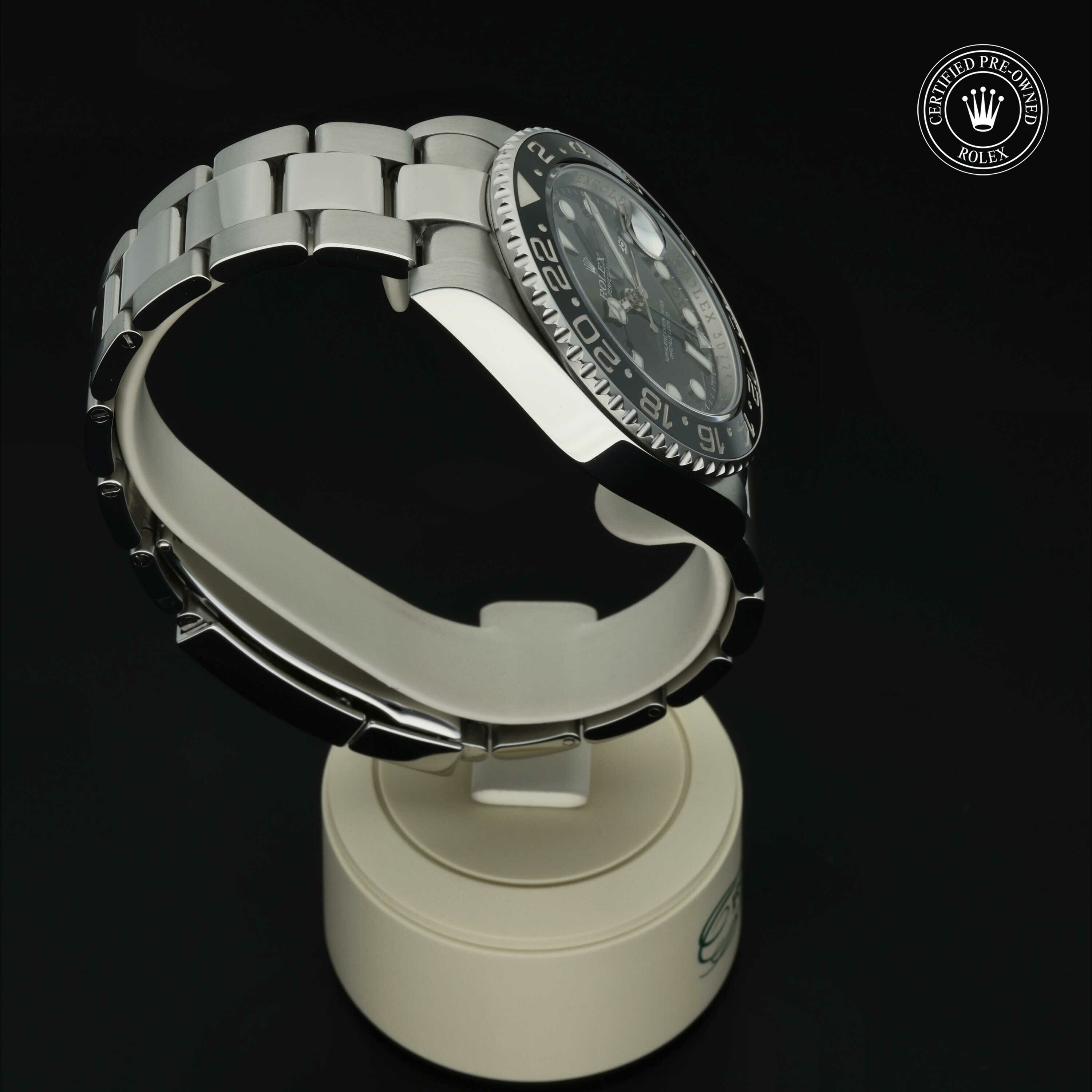 Rolex GMT‑Master II in Staal M116710LN-0001 at Hall of Time - vue 28