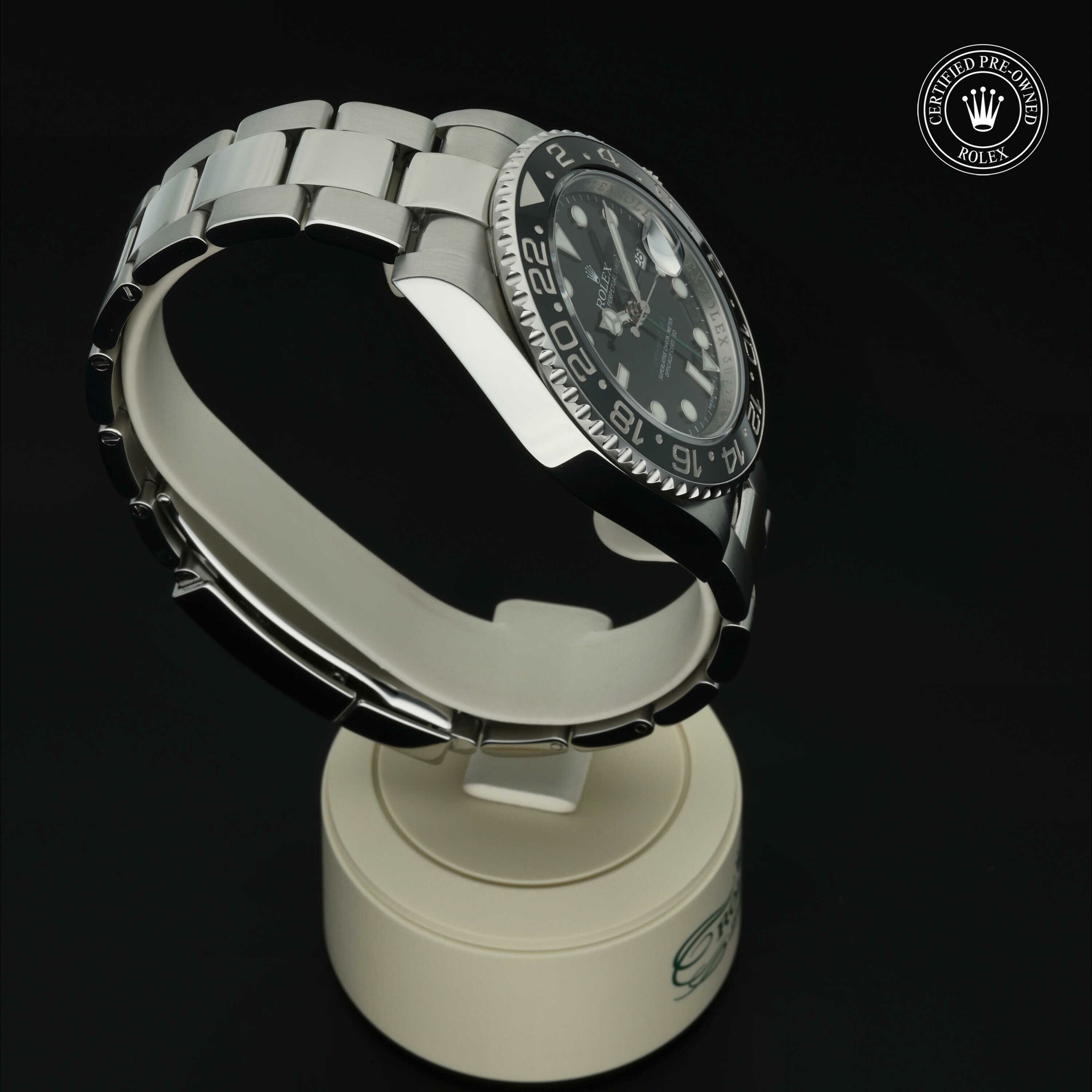 Rolex GMT‑Master II in Staal M116710LN-0001 at Hall of Time - vue 29