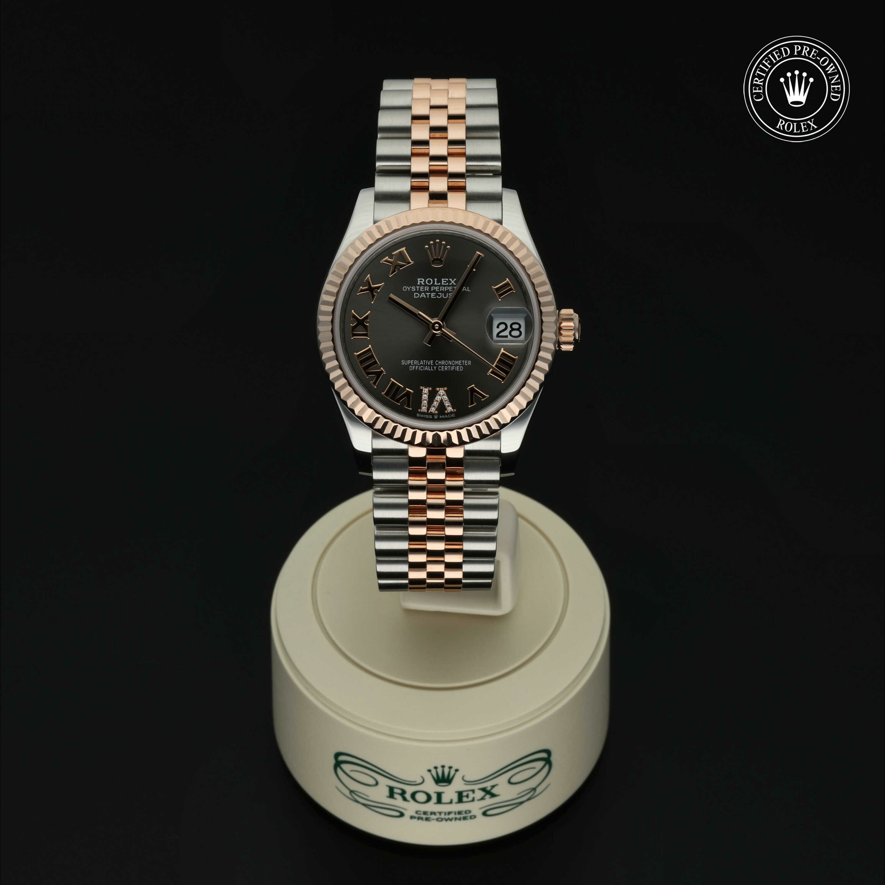 Rolex Datejust 31 in Rolesor 18 karaat Rood M278271-0030 at Hall of Time