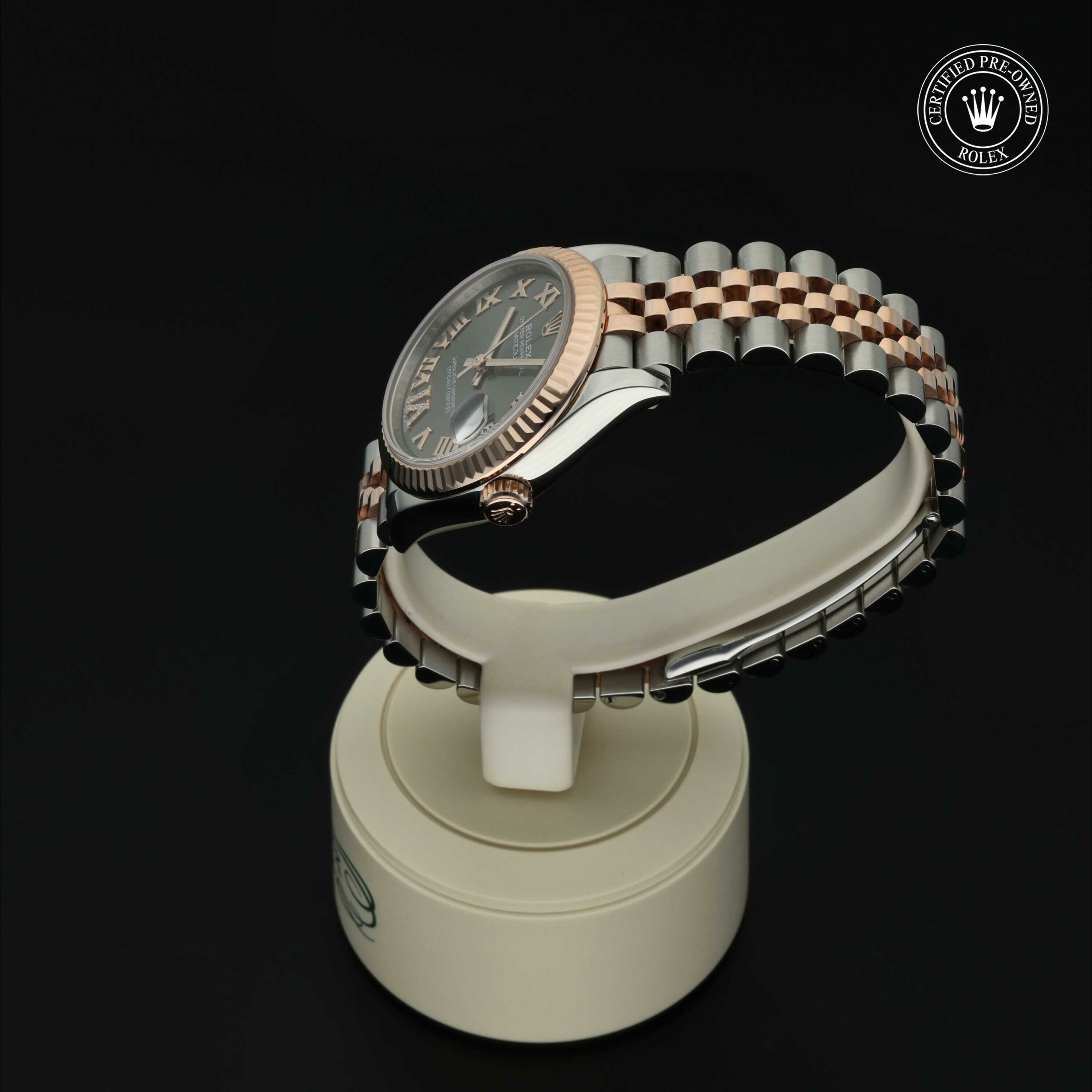 Rolex Datejust 31 in Rolesor 18 karaat Rood M278271-0030 at Hall of Time - vue 10
