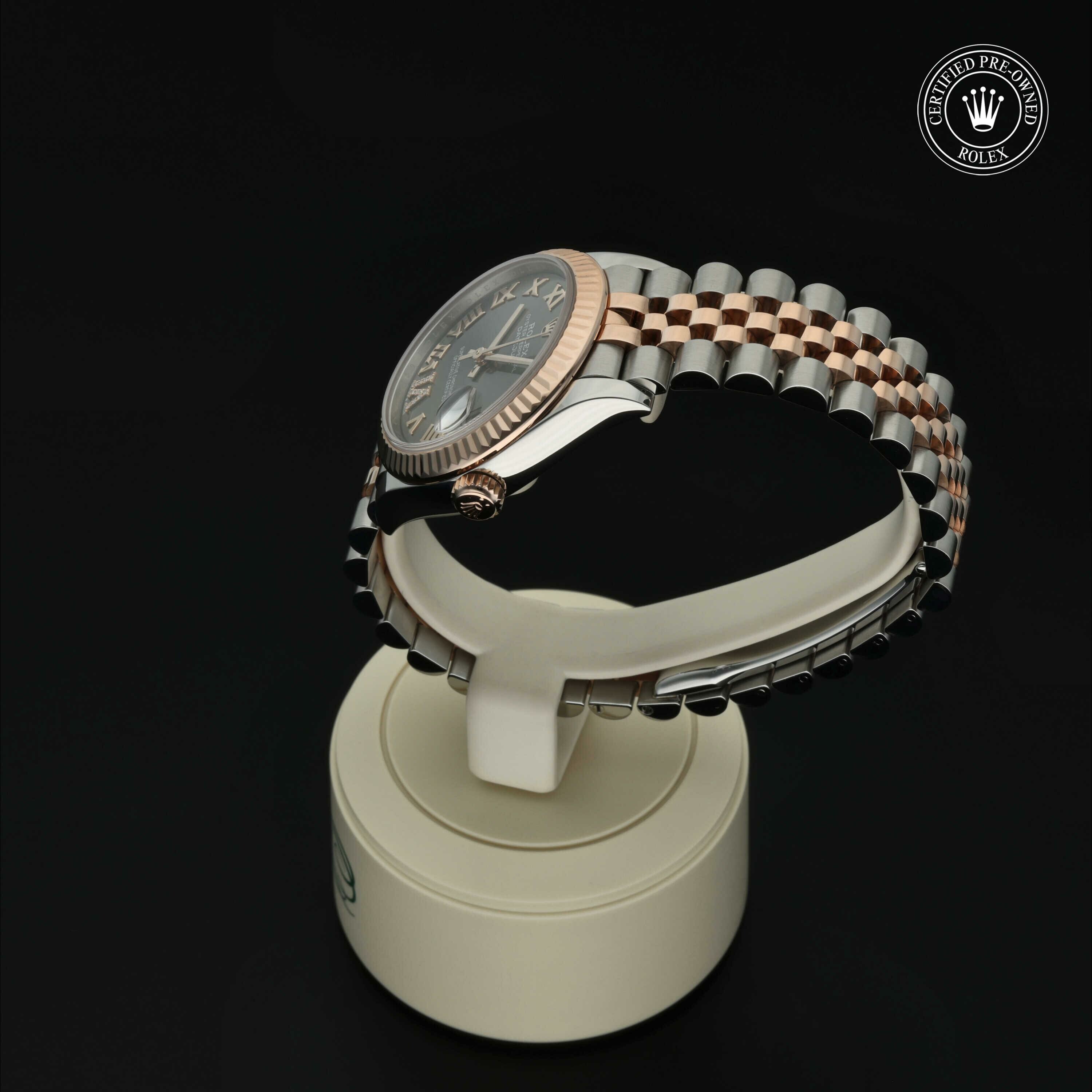 Rolex Datejust 31 in Rolesor 18 karaat Rood M278271-0030 at Hall of Time - vue 11