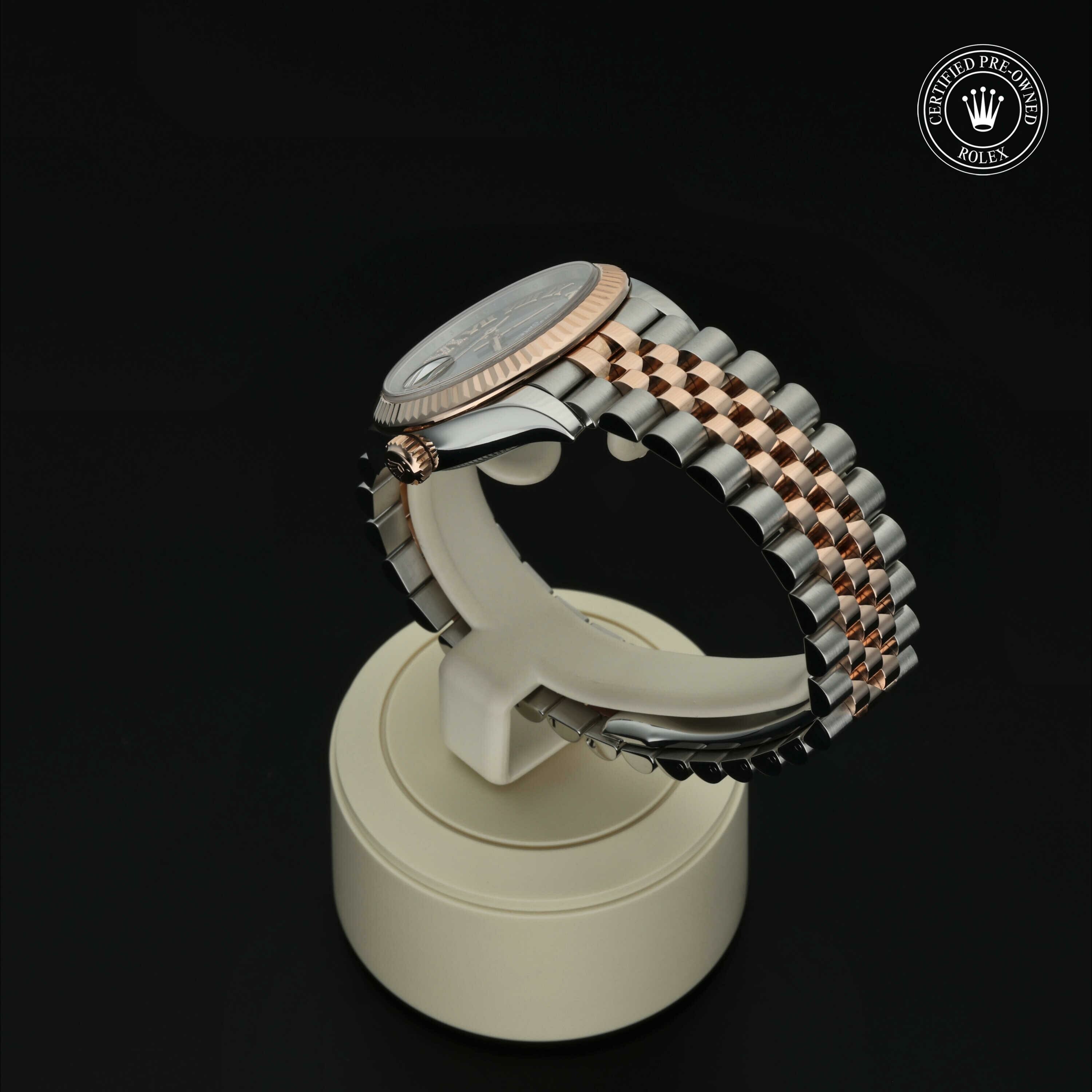 Rolex Datejust 31 in Rolesor 18 karaat Rood M278271-0030 at Hall of Time - vue 14