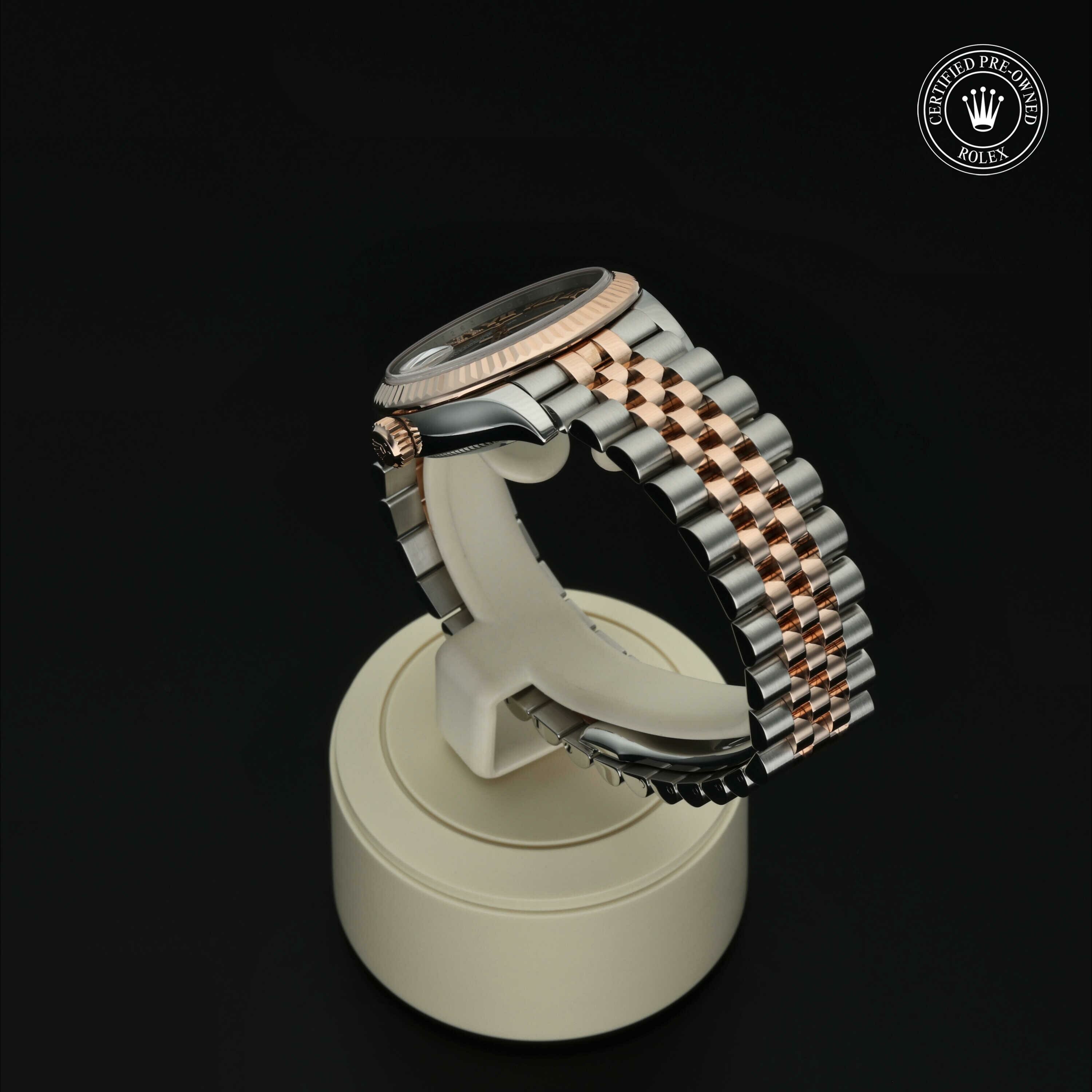 Rolex Datejust 31 in Rolesor 18 karaat Rood M278271-0030 at Hall of Time - vue 15