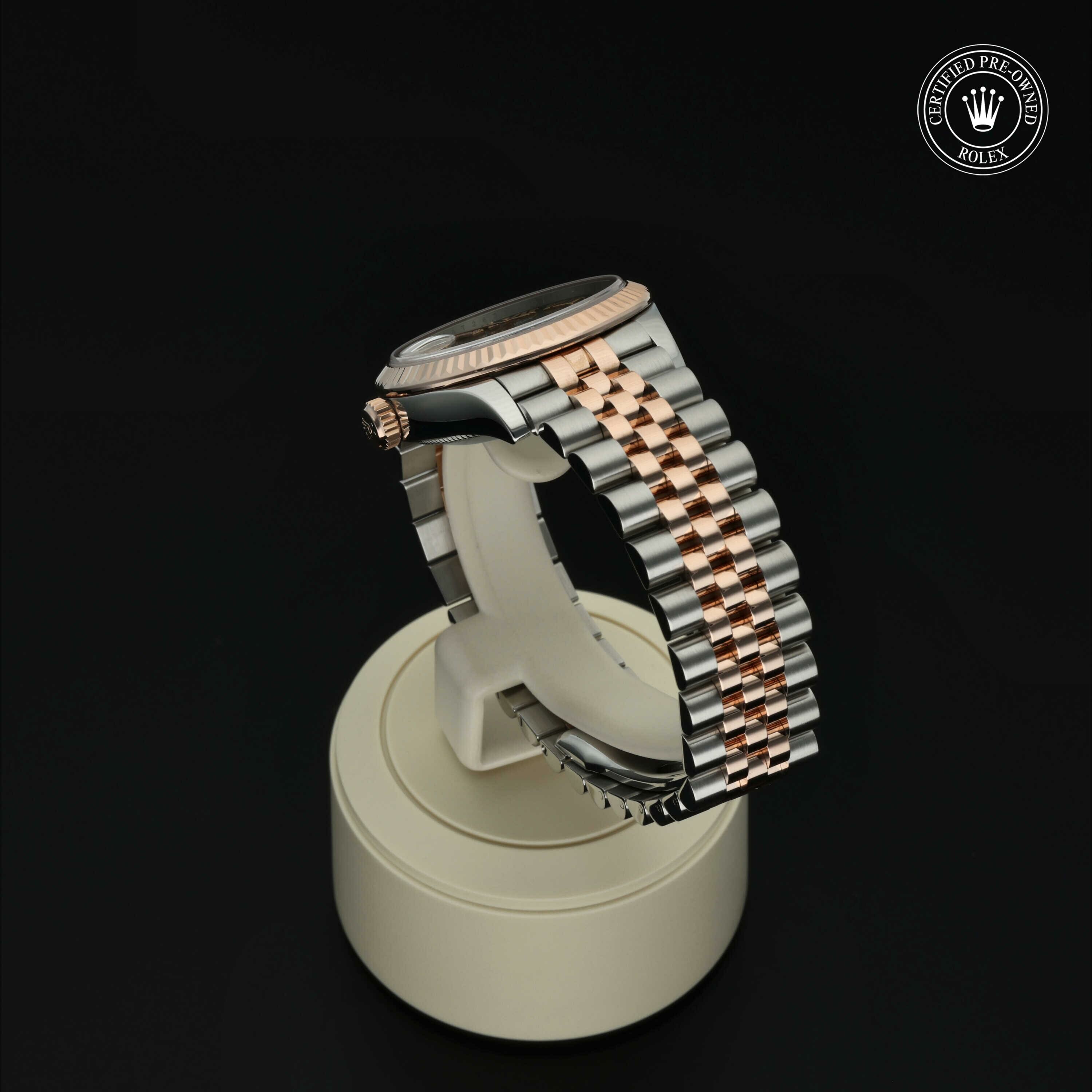 Rolex Datejust 31 in Rolesor 18 karaat Rood M278271-0030 at Hall of Time - vue 16