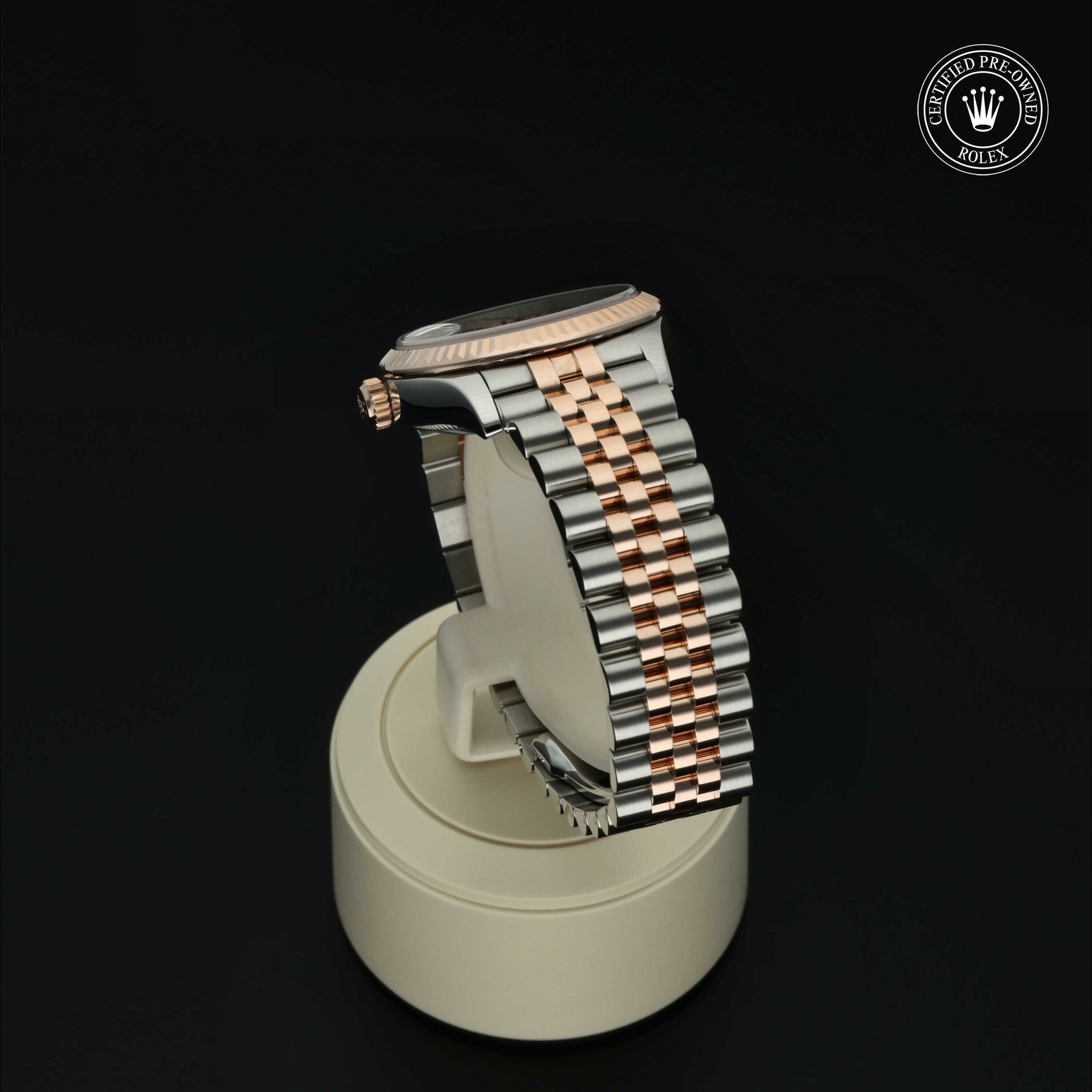 Rolex Datejust 31 in Rolesor 18 karaat Rood M278271-0030 at Hall of Time - vue 17