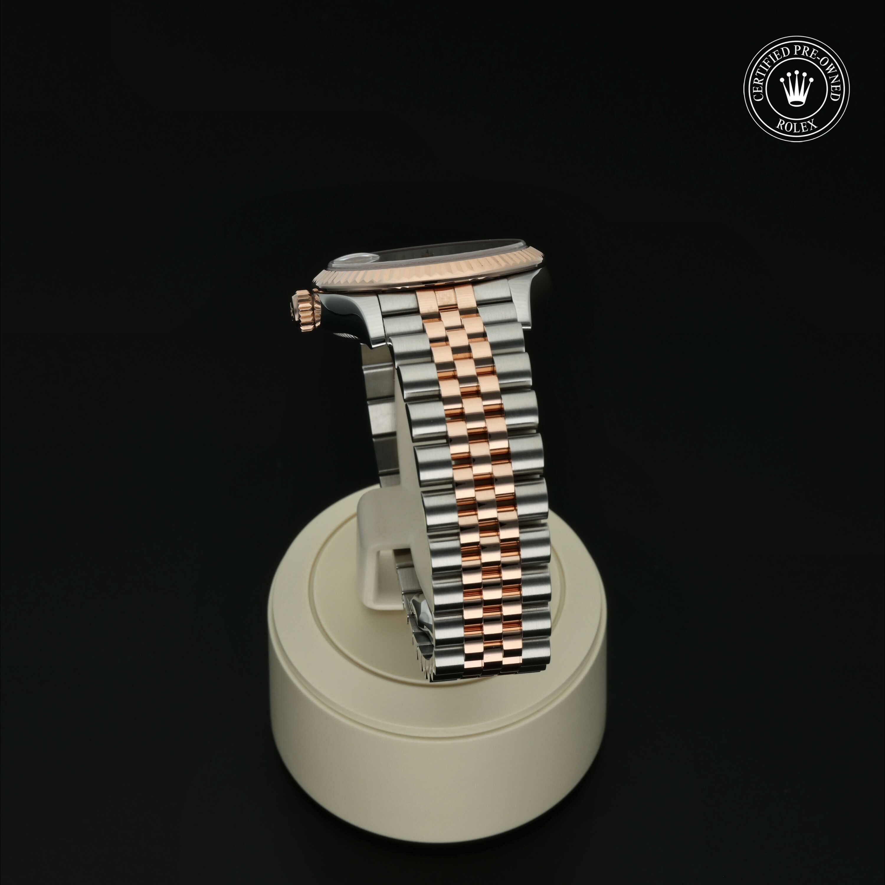 Rolex Datejust 31 in Rolesor 18 karaat Rood M278271-0030 at Hall of Time - vue 18