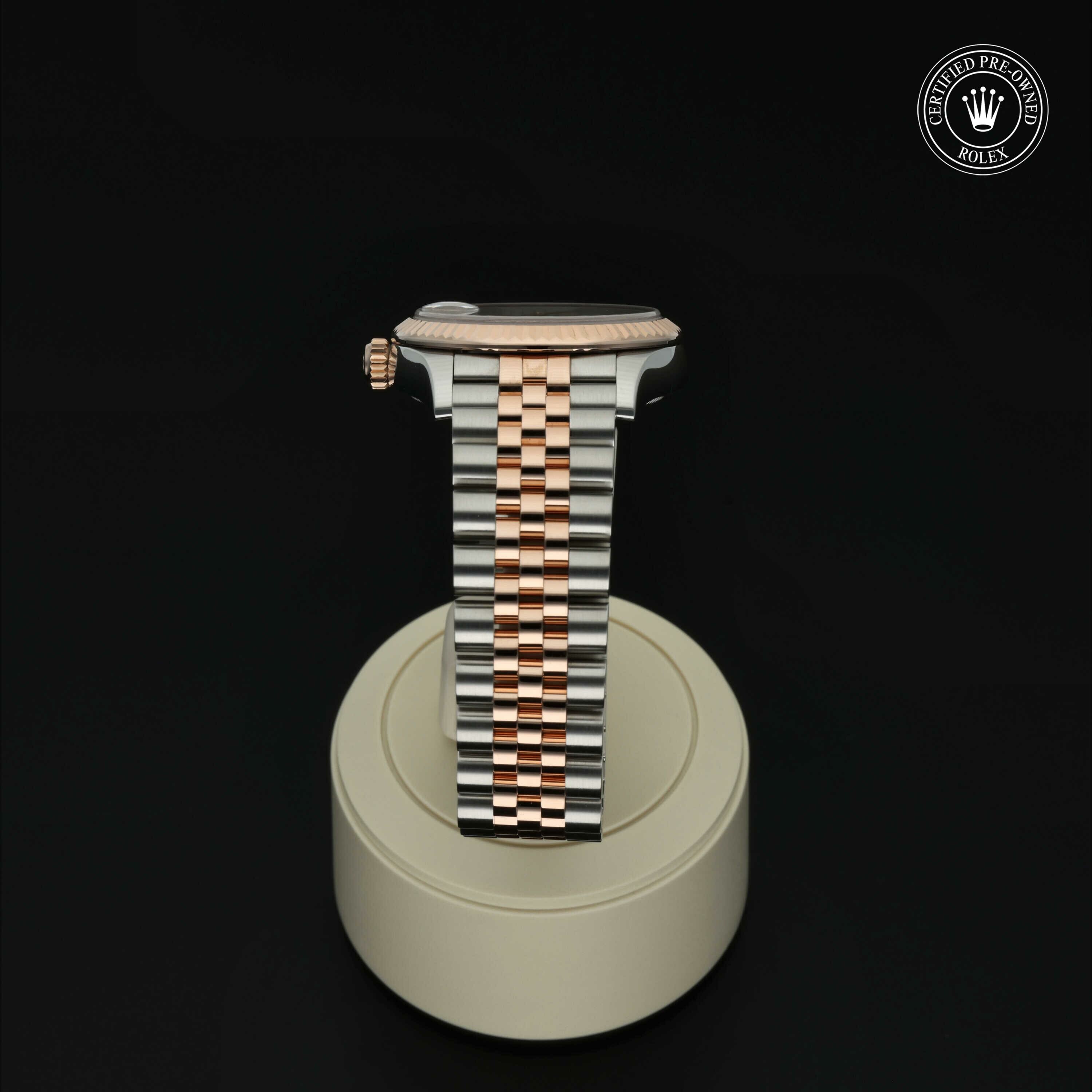 Rolex Datejust 31 in Rolesor 18 karaat Rood M278271-0030 at Hall of Time - vue 19