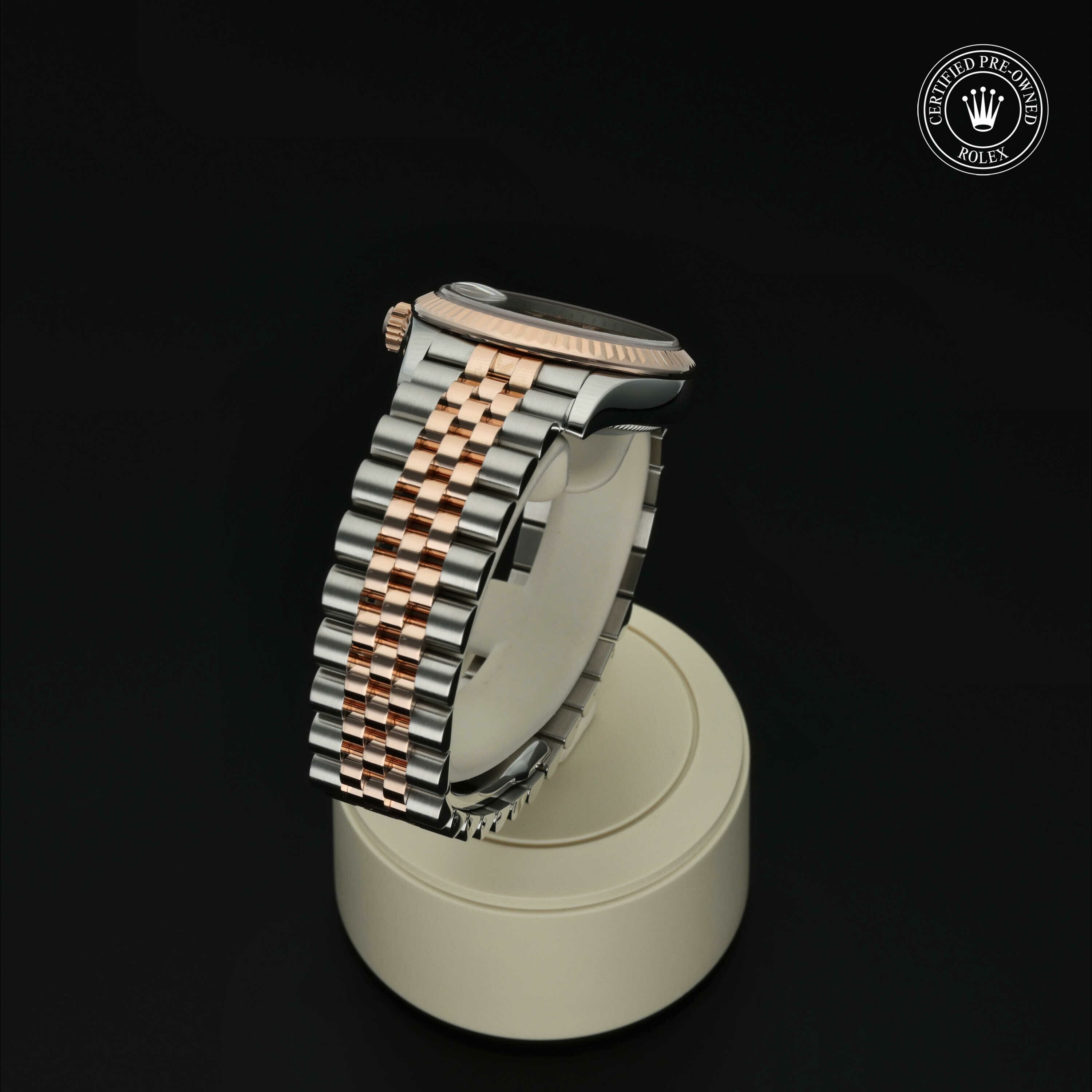 Rolex Datejust 31 in Rolesor 18 karaat Rood M278271-0030 at Hall of Time - vue 21