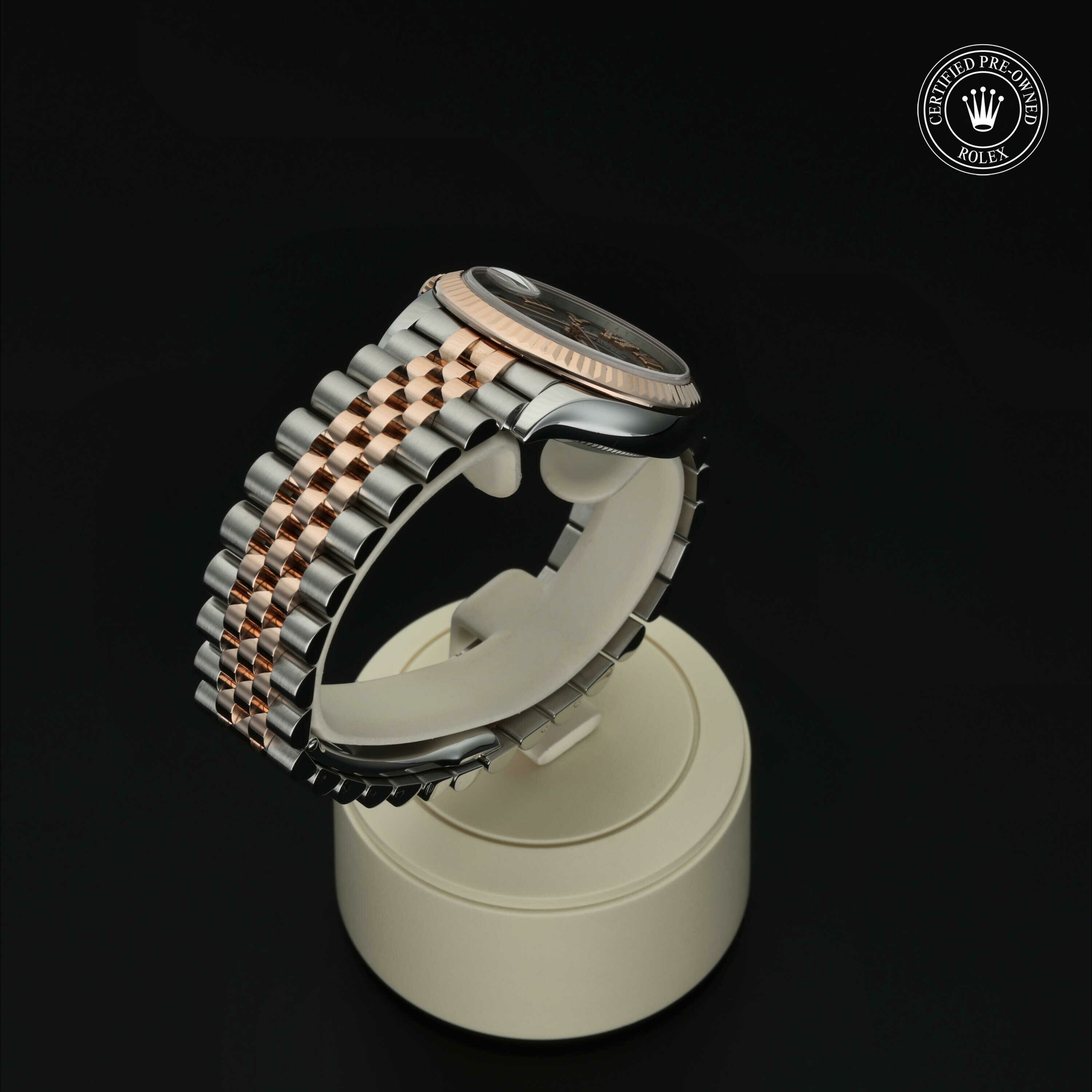 Rolex Datejust 31 in Rolesor 18 karaat Rood M278271-0030 at Hall of Time - vue 23