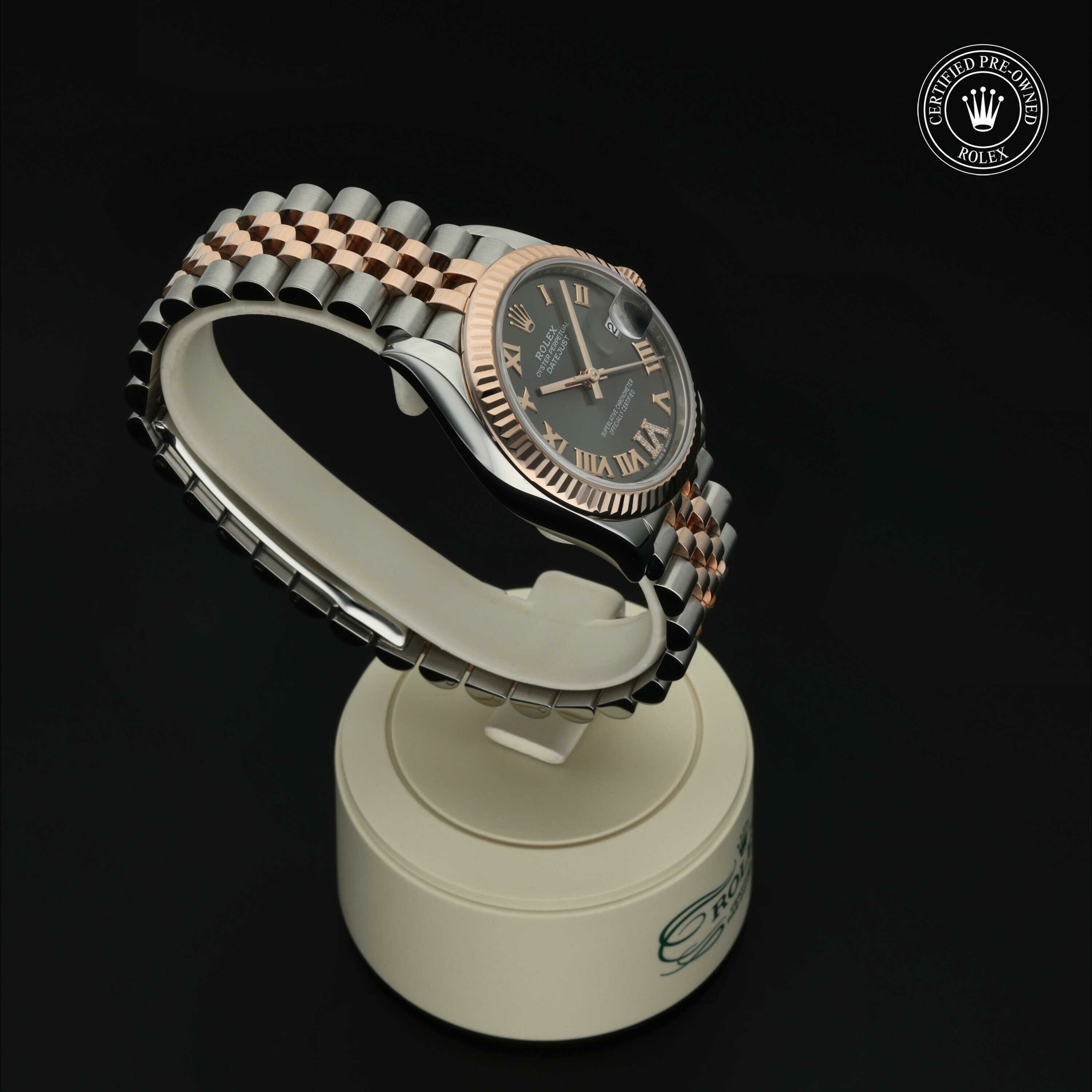 Rolex Datejust 31 in Rolesor 18 karaat Rood M278271-0030 at Hall of Time - vue 30