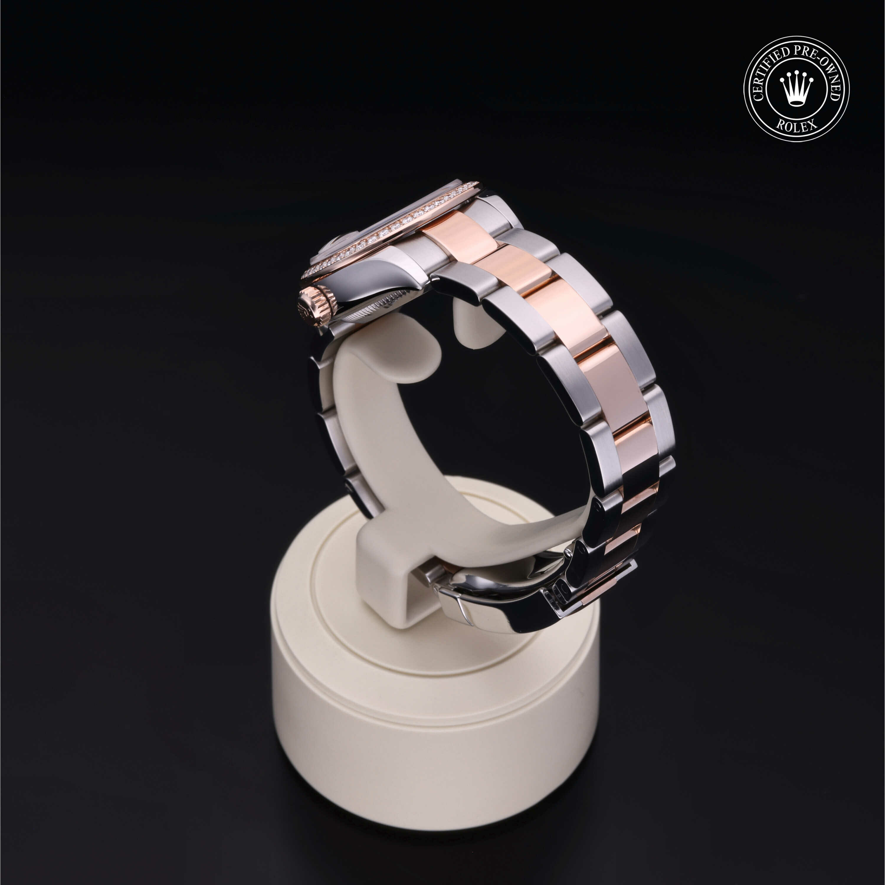 Rolex Lady-Datejust in Rolesor 18 karaat Rood M279381RBR-0011 at Hall of Time - vue 15