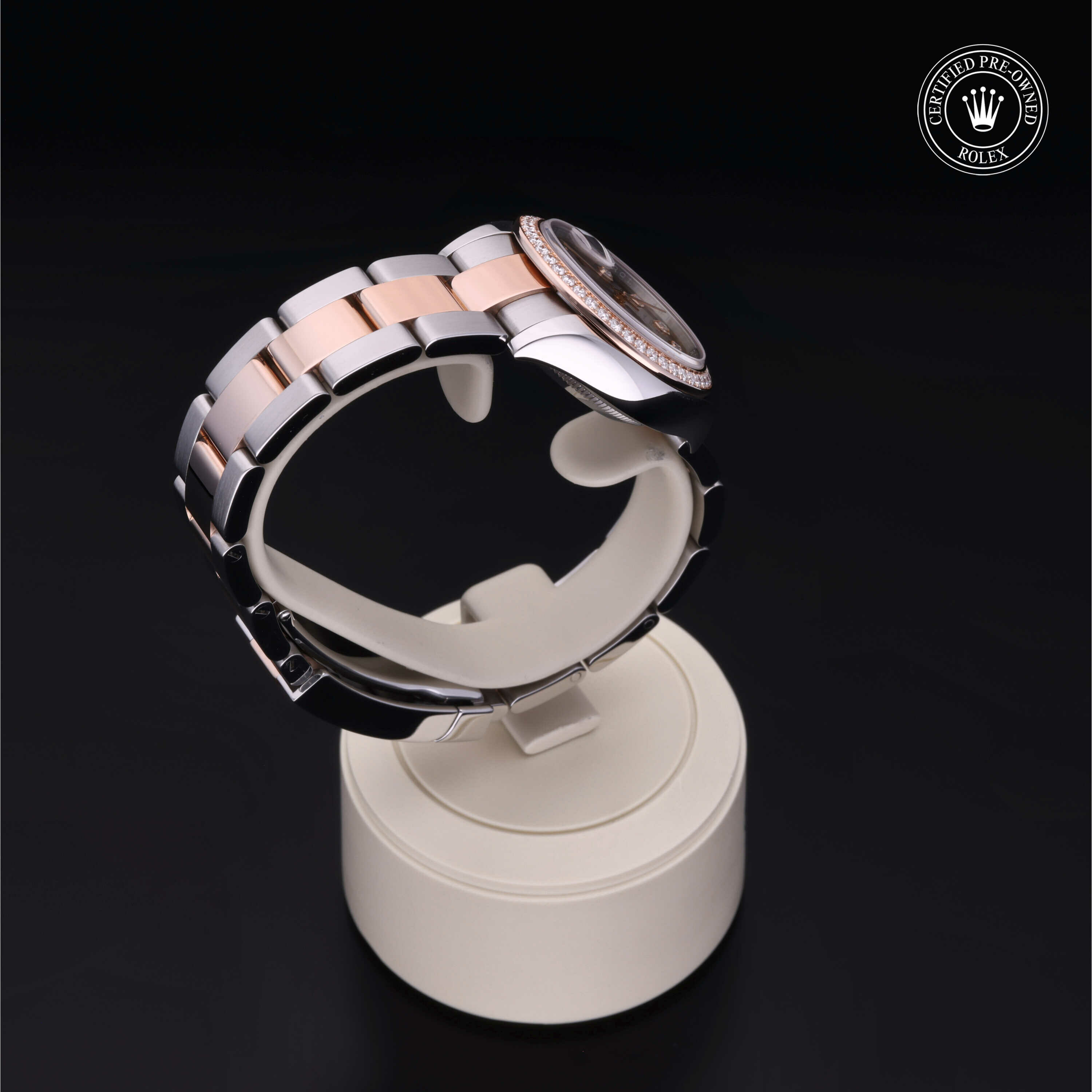 Rolex Lady-Datejust in Rolesor 18 karaat Rood M279381RBR-0011 at Hall of Time - vue 25