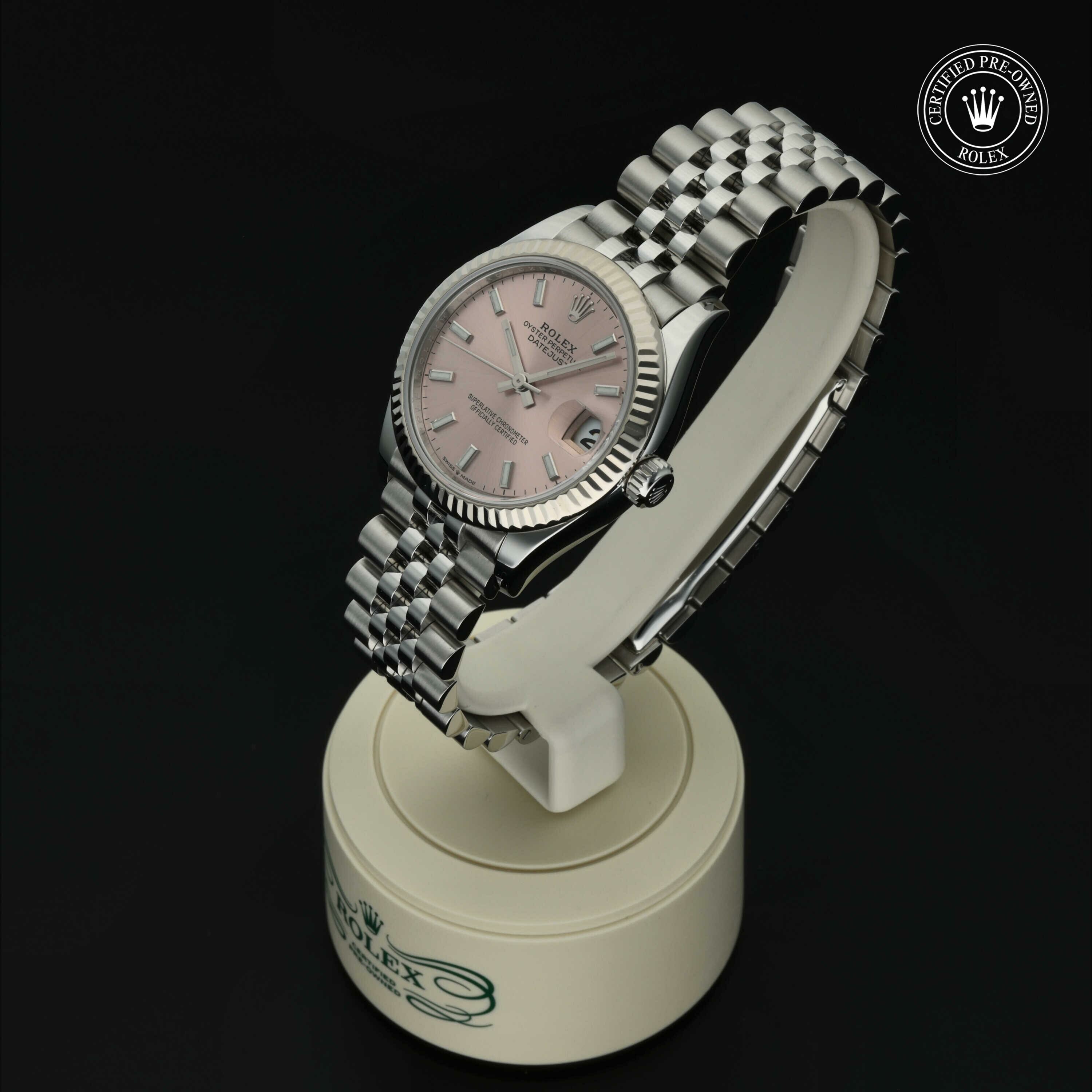 Rolex Datejust 31 in Rolesor 18 karaat Wit M278274-0014 at Hall of Time - vue 6