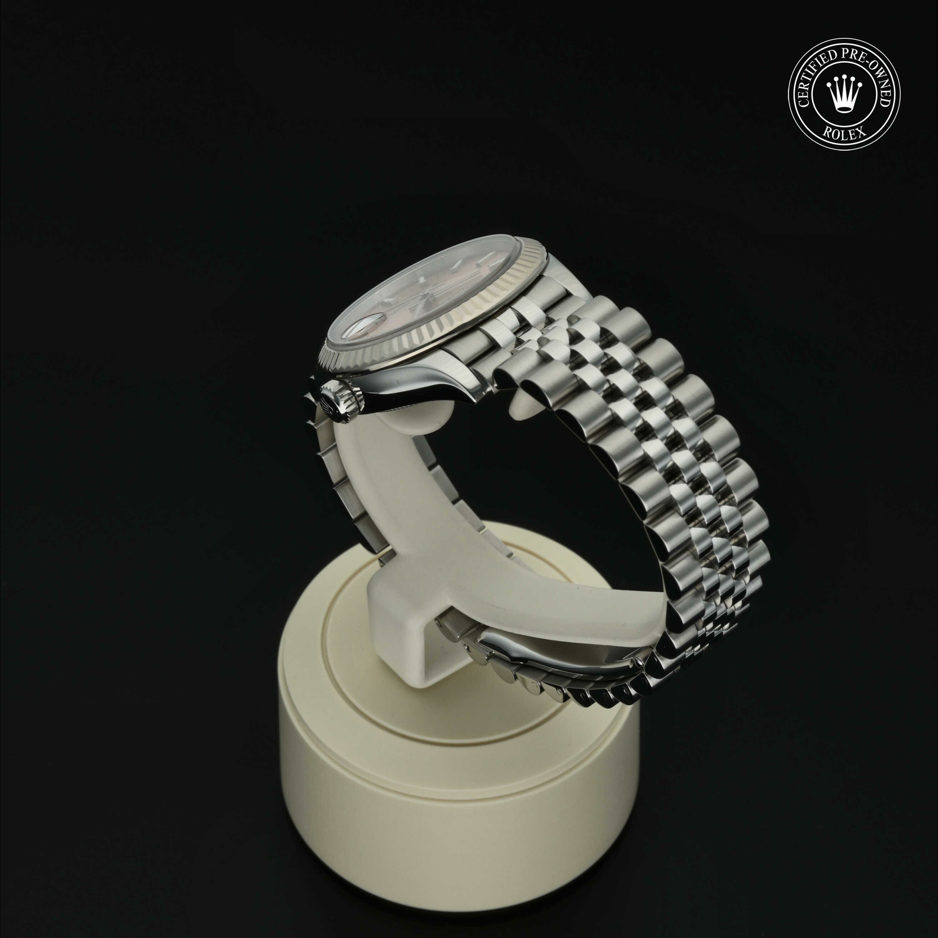 Rolex Datejust 31 in Rolesor 18 karaat Wit M278274-0014 at Hall of Time - vue 15