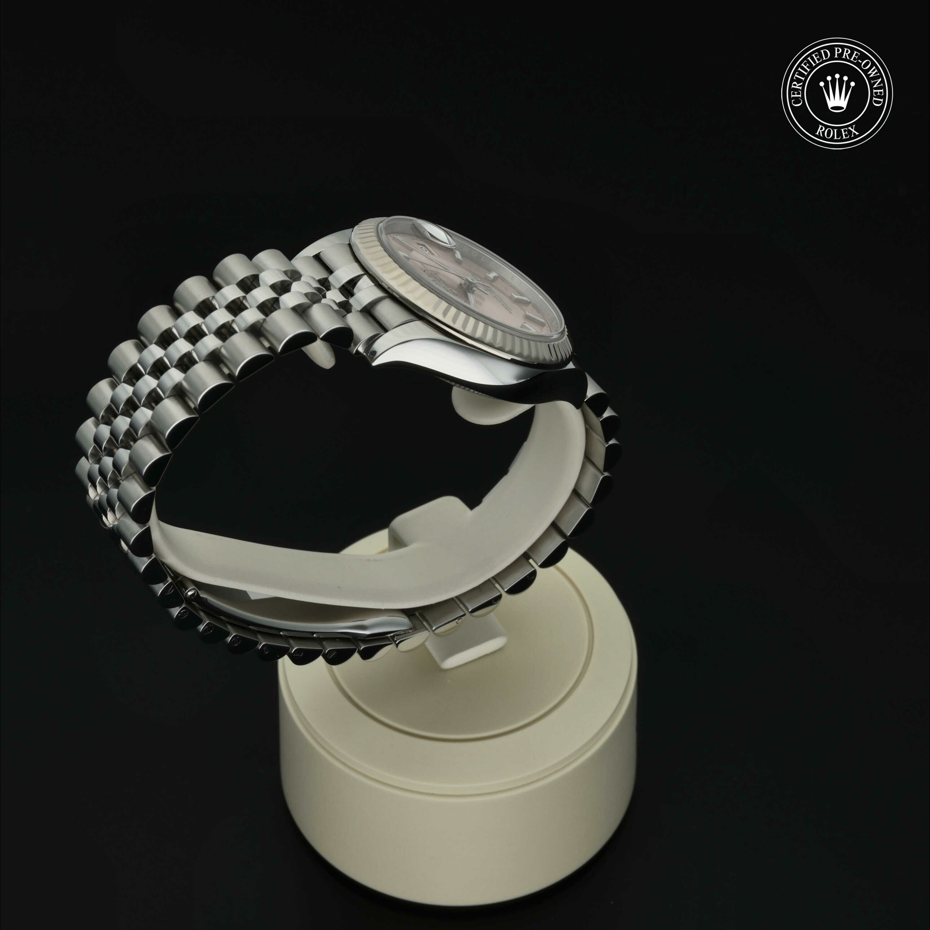Rolex Datejust 31 in Rolesor 18 karaat Wit M278274-0014 at Hall of Time - vue 25