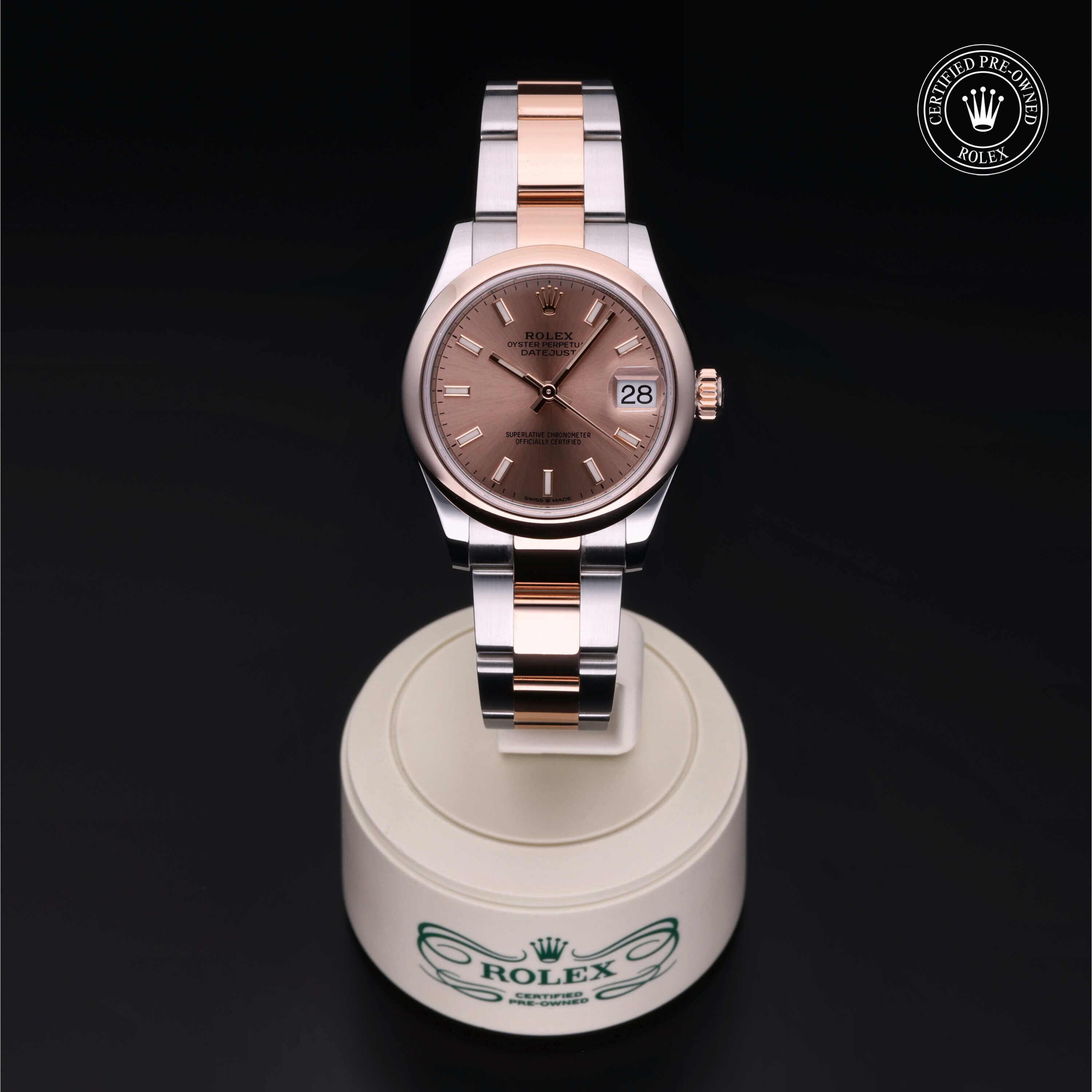 Rolex Datejust 31 in Rolesor 18 karaat Rood M278241-0009 at Hall of Time