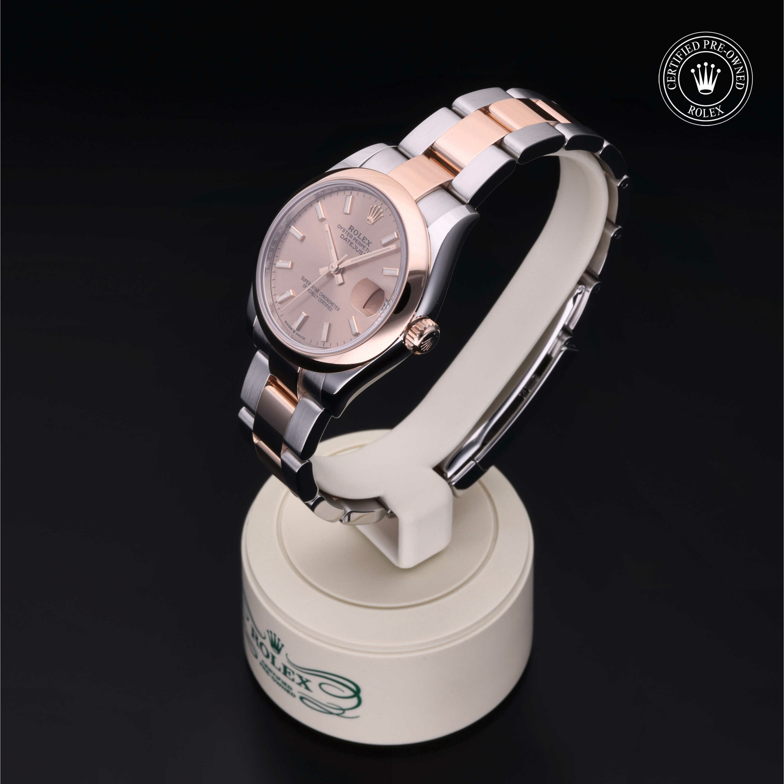 Rolex Datejust 31 in Rolesor 18 karaat Rood M278241-0009 at Hall of Time - vue 6