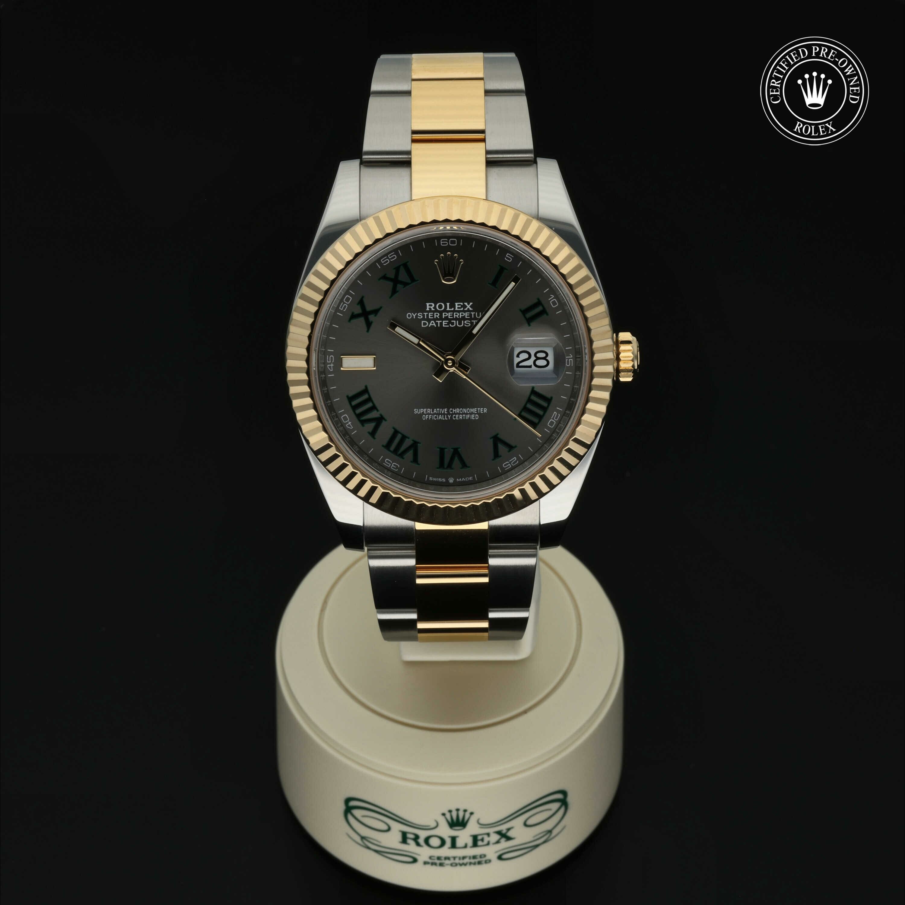 Rolex Datejust 41 in Rolesor 18 Carat Yellow M126333-0019 at Hall of Time
